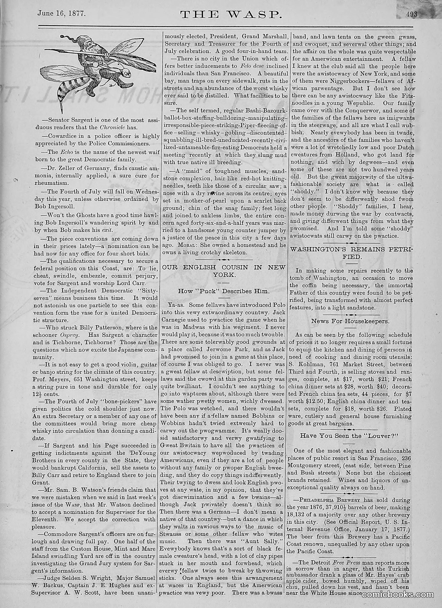 The Wasp — 1877 — page 288 of 378