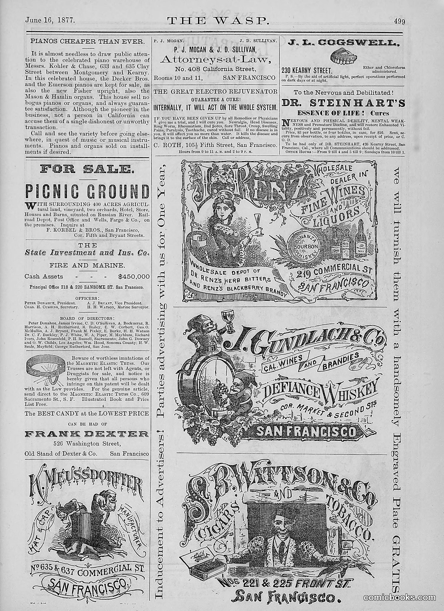 The Wasp — 1877 — page 294 of 378