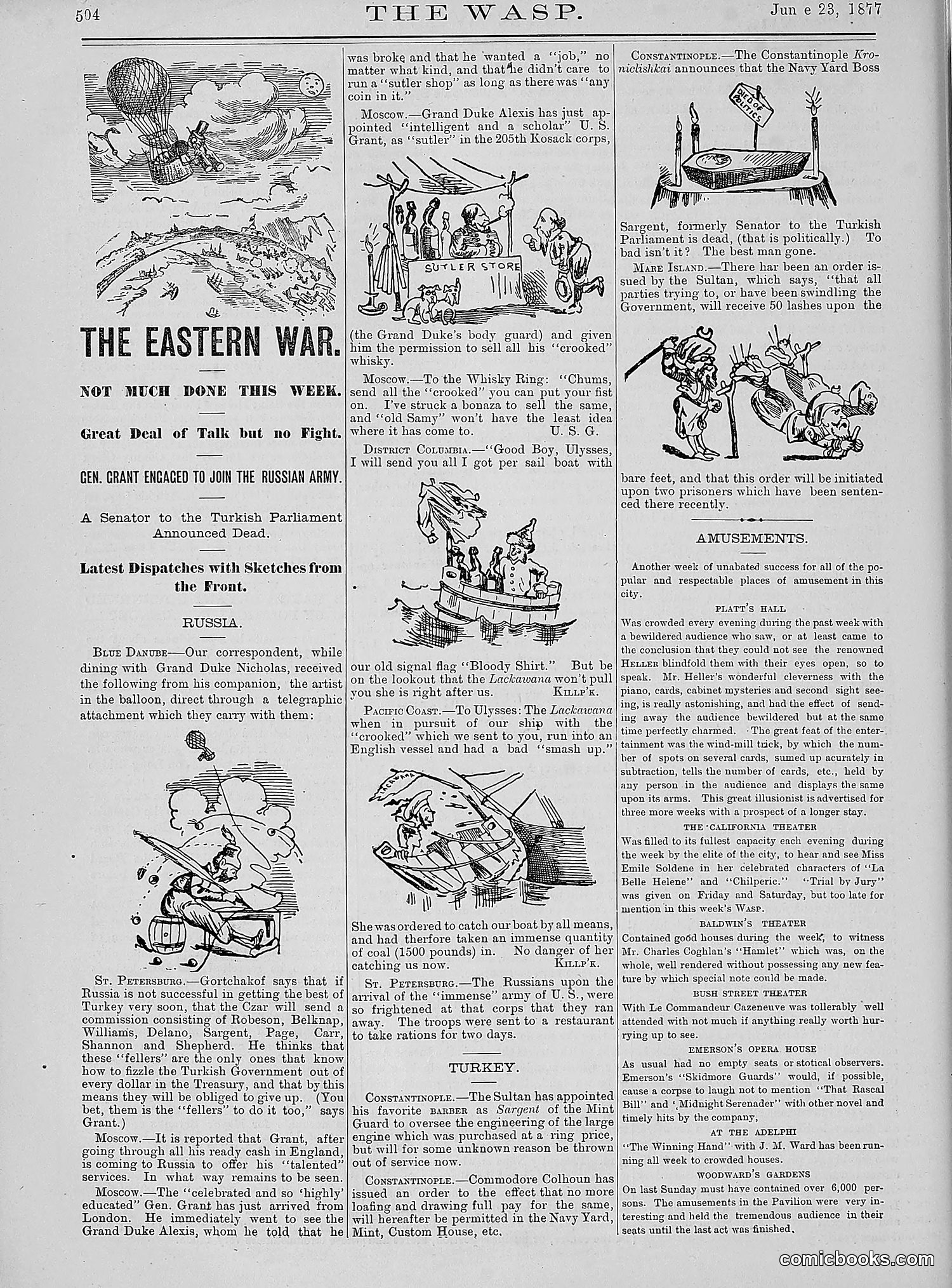 The Wasp — 1877 — page 299 of 378