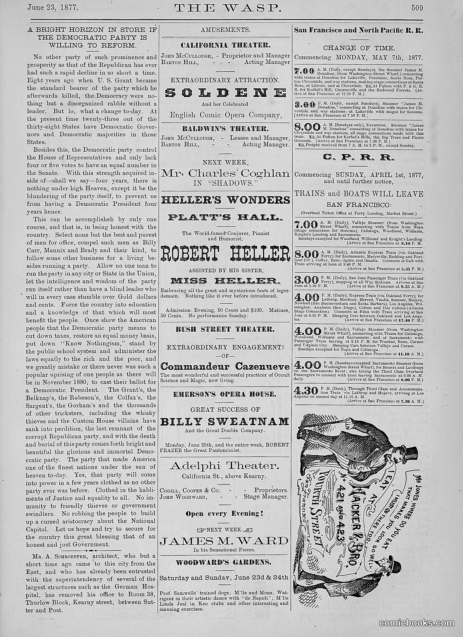The Wasp — 1877 — page 304 of 378