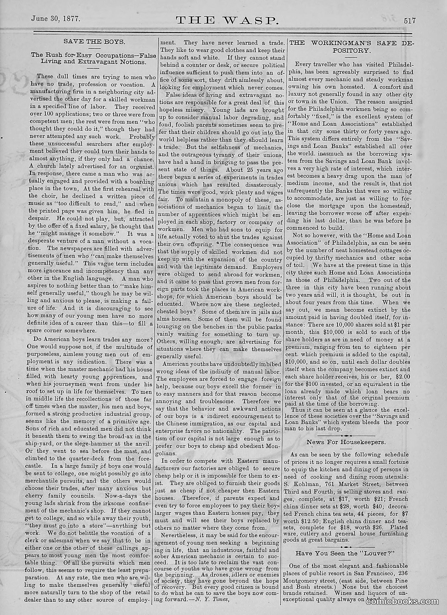 The Wasp — 1877 — page 312 of 378