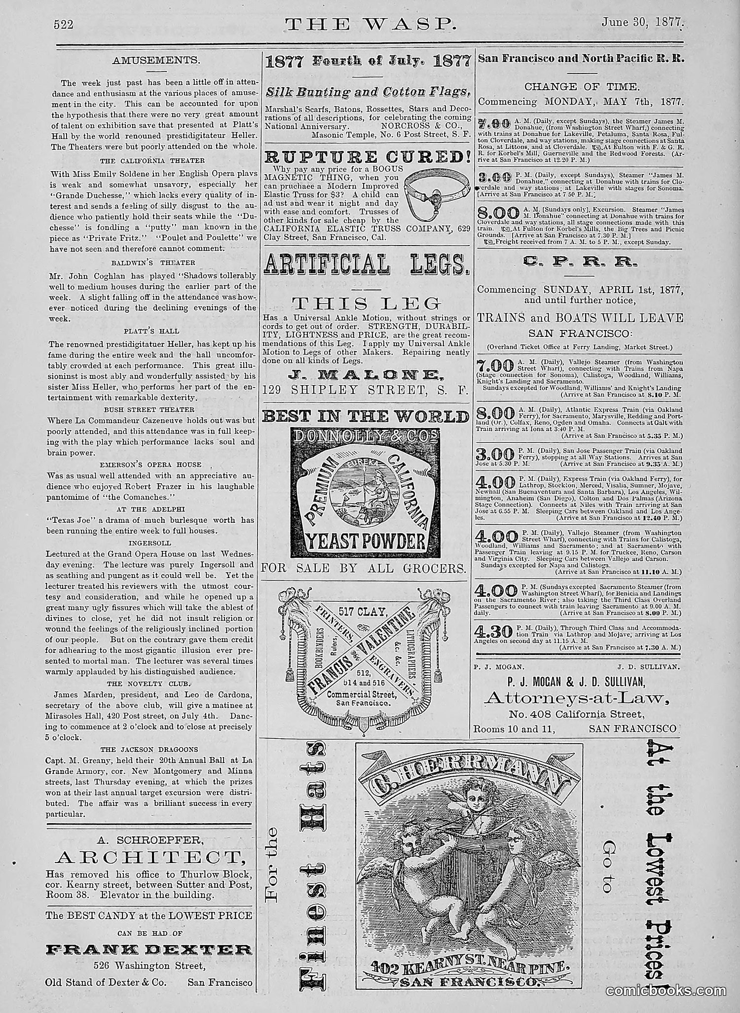 The Wasp — 1877 — page 317 of 378