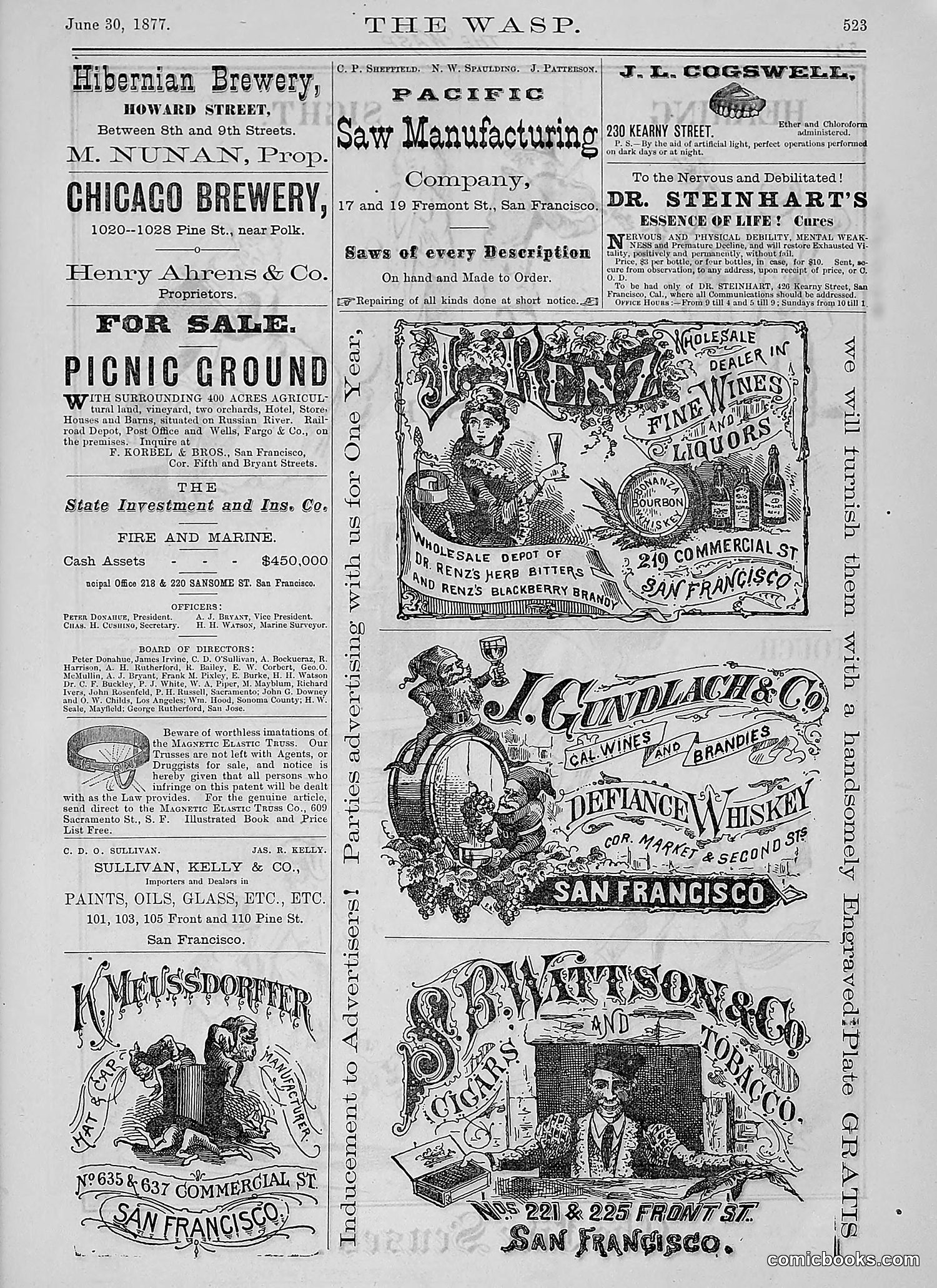 The Wasp — 1877 — page 318 of 378