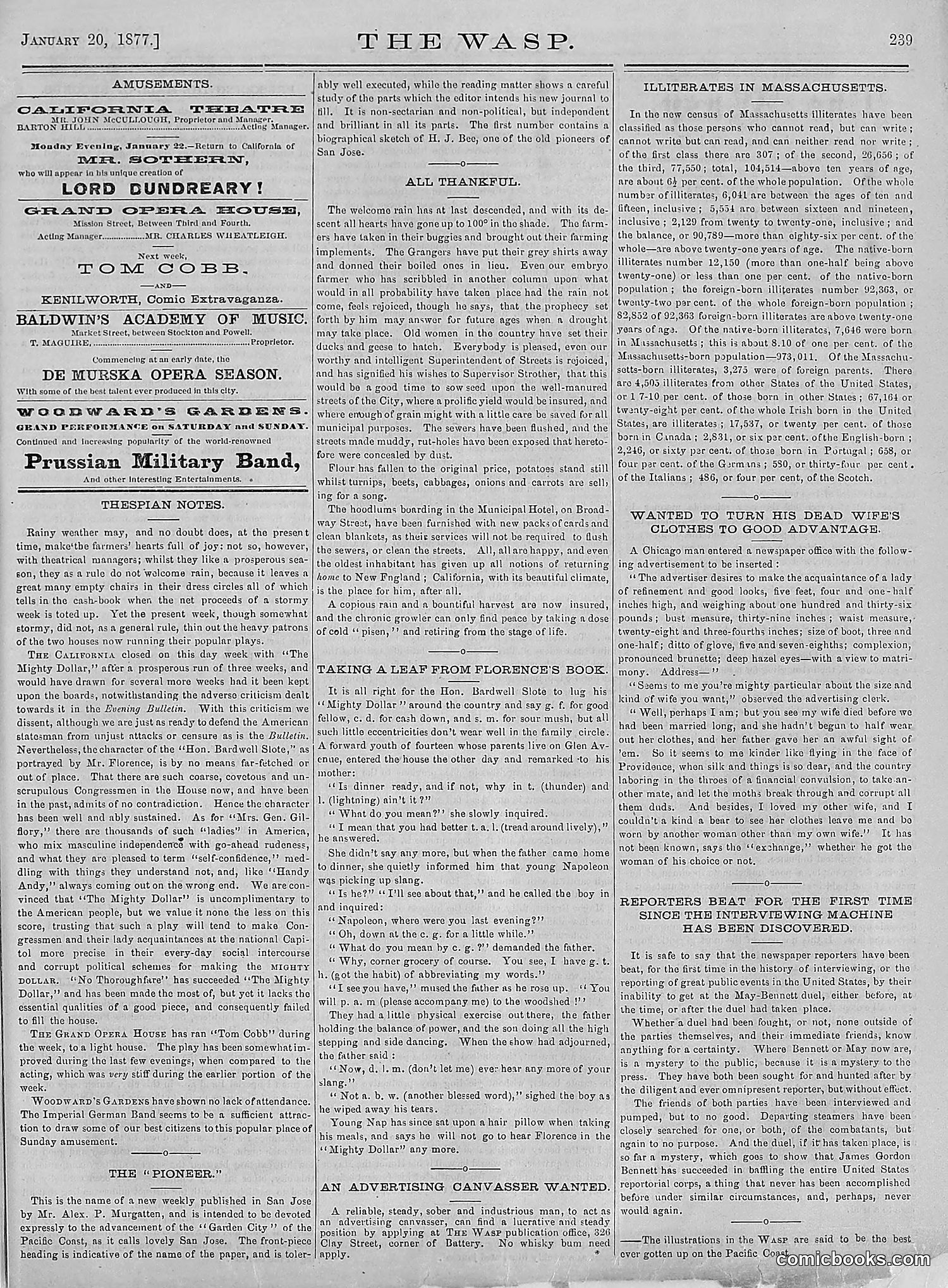 The Wasp — 1877 — page 34 of 378