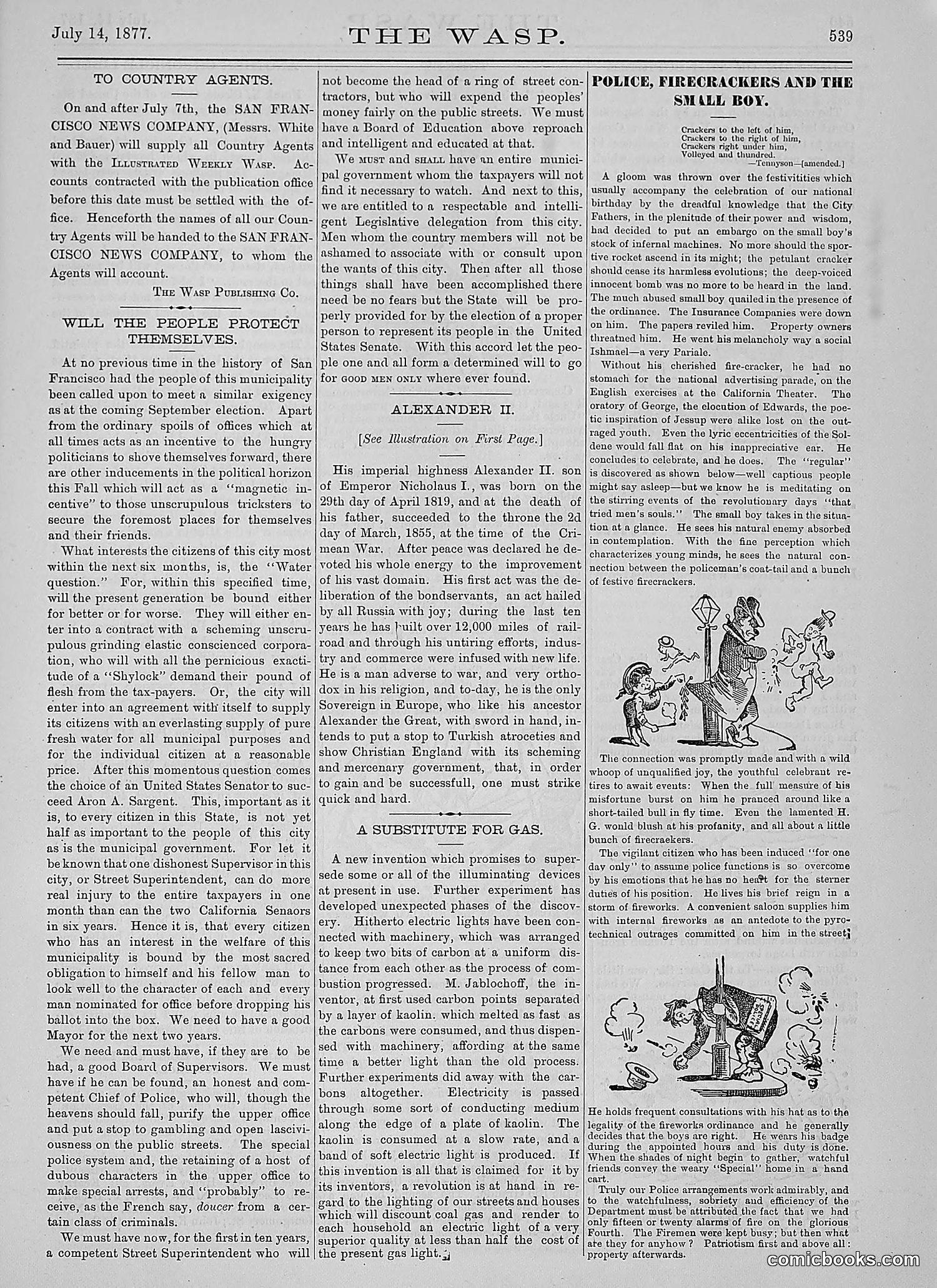 The Wasp — 1877 — page 334 of 378