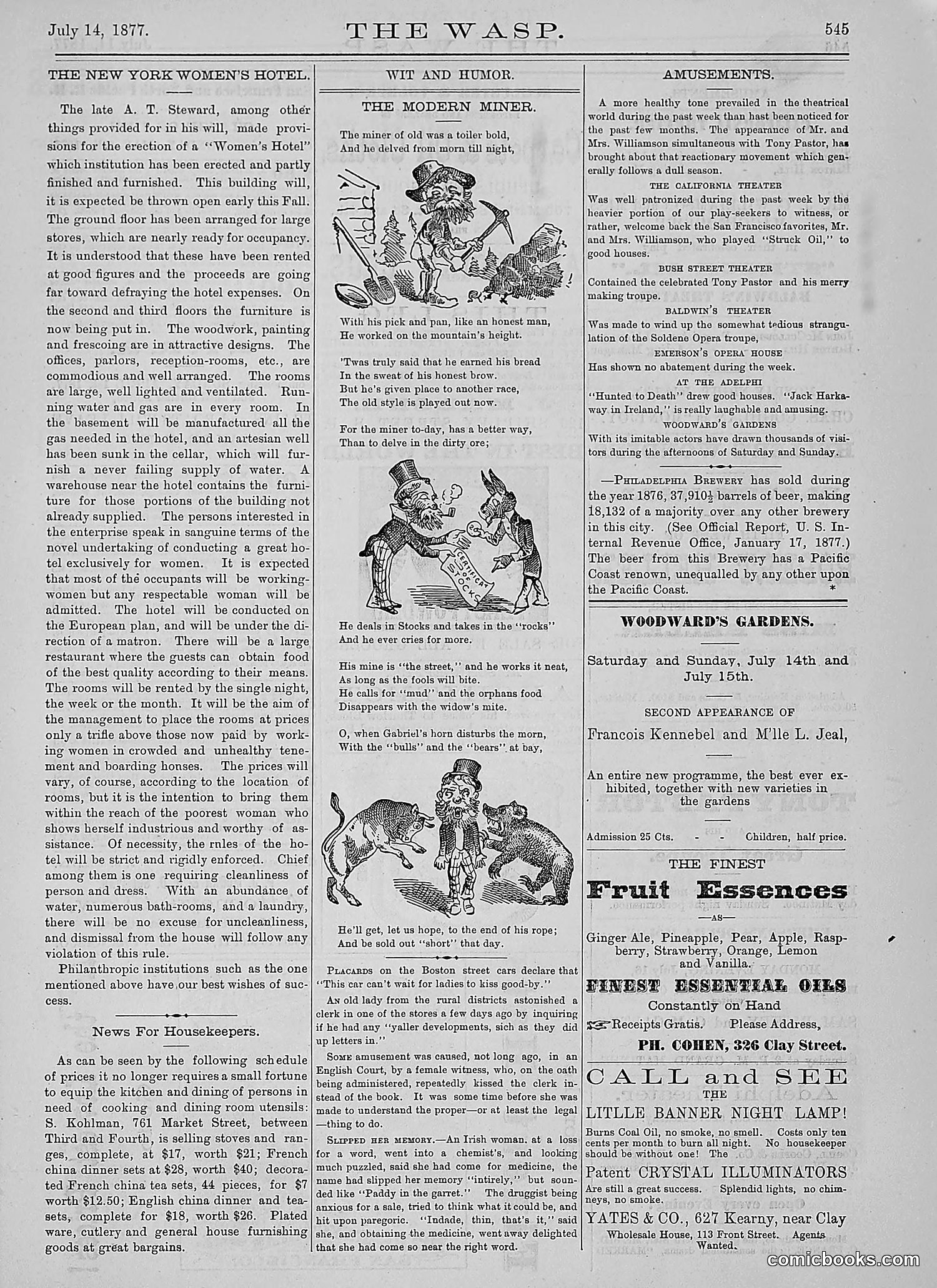 The Wasp — 1877 — page 340 of 378
