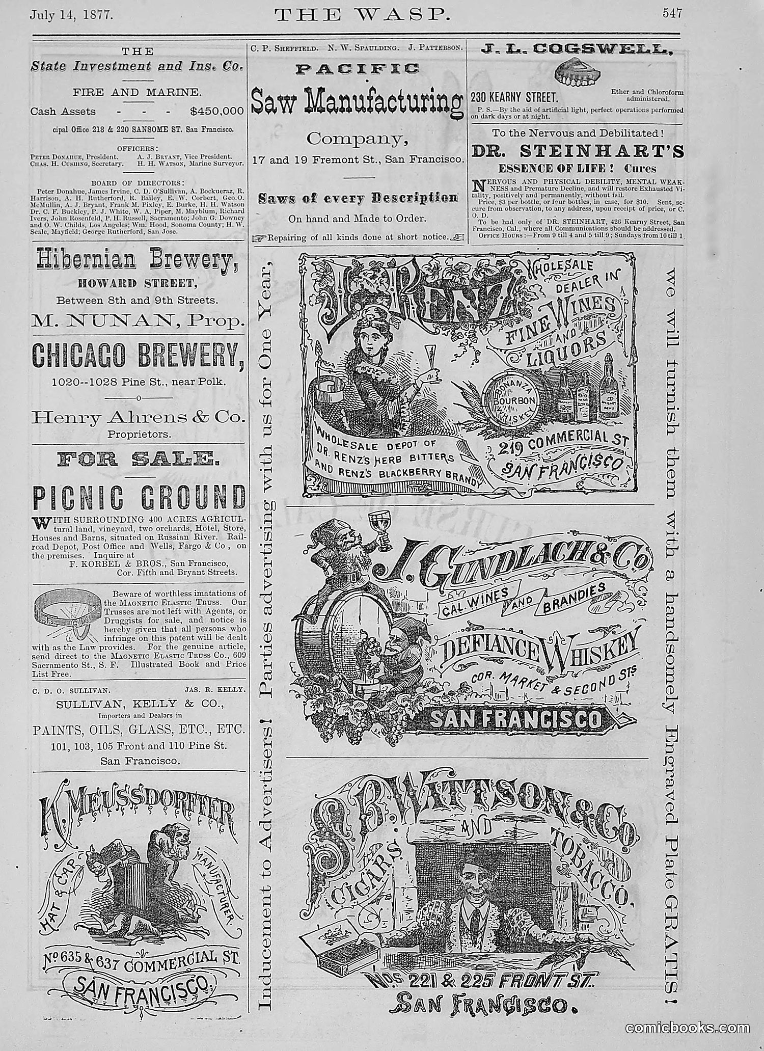 The Wasp — 1877 — page 342 of 378
