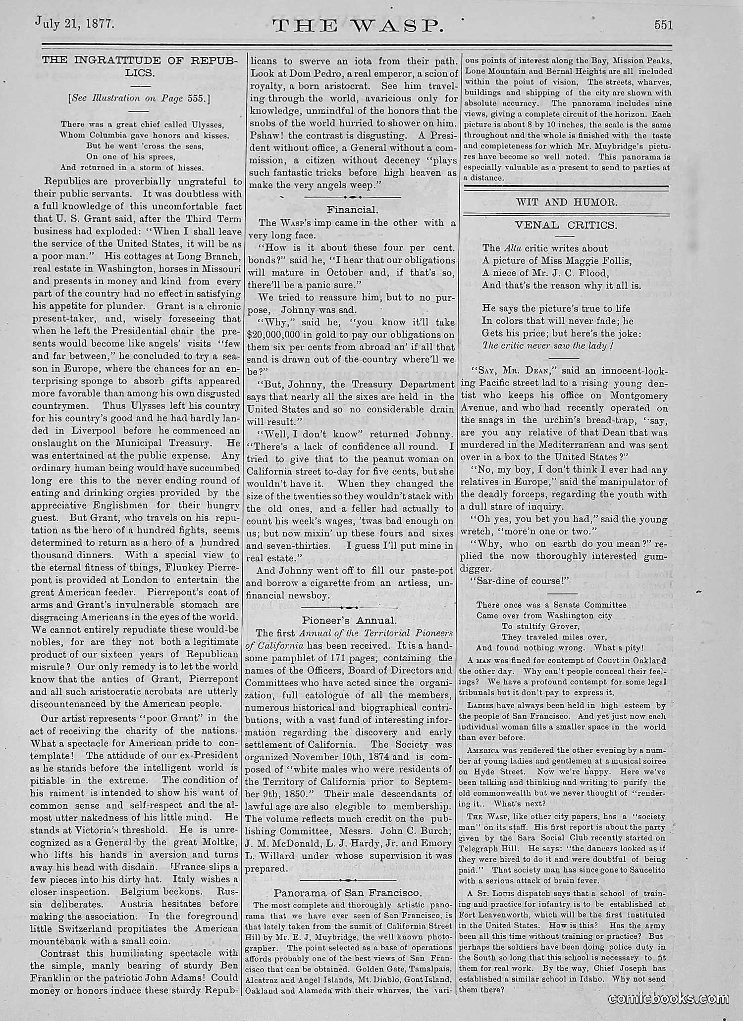 The Wasp — 1877 — page 346 of 378