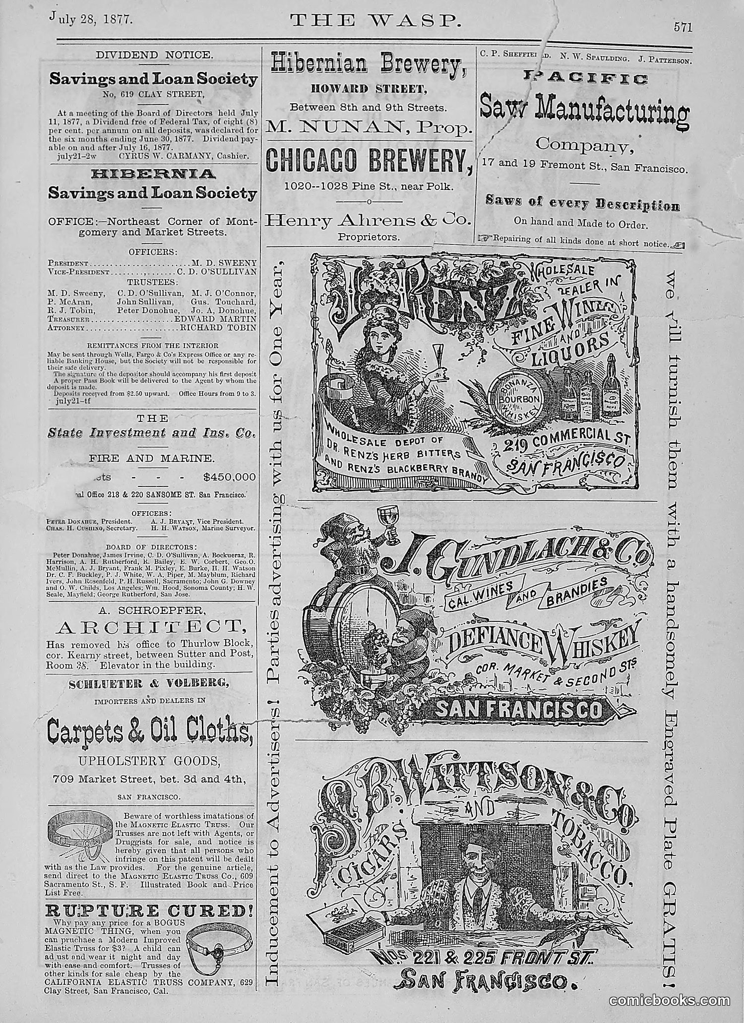 The Wasp — 1877 — page 370 of 378