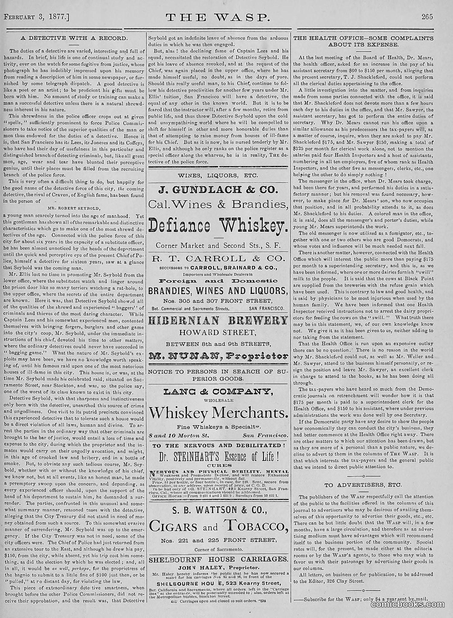 The Wasp — 1877 — page 60 of 378