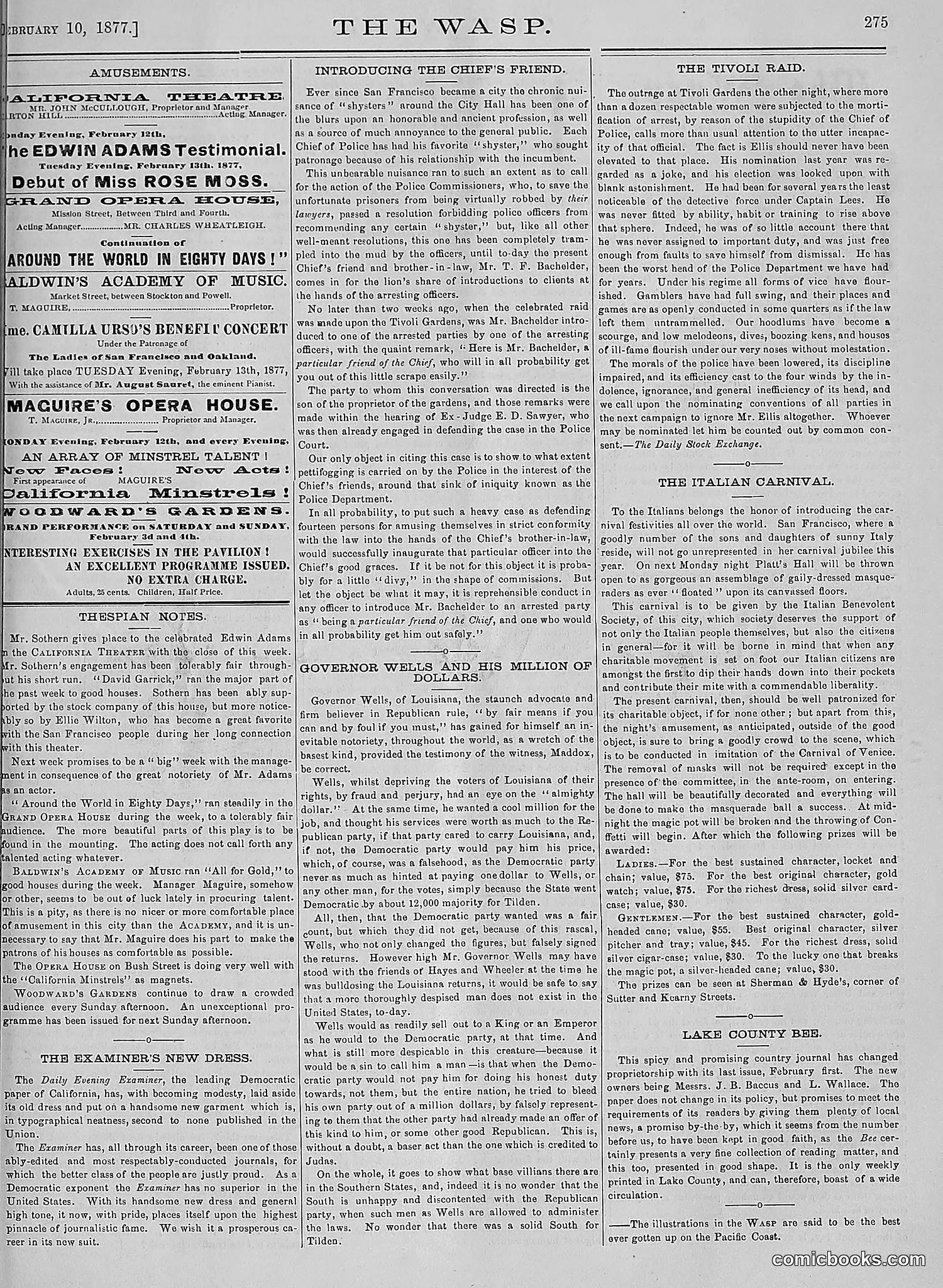 The Wasp — 1877 — page 70 of 378
