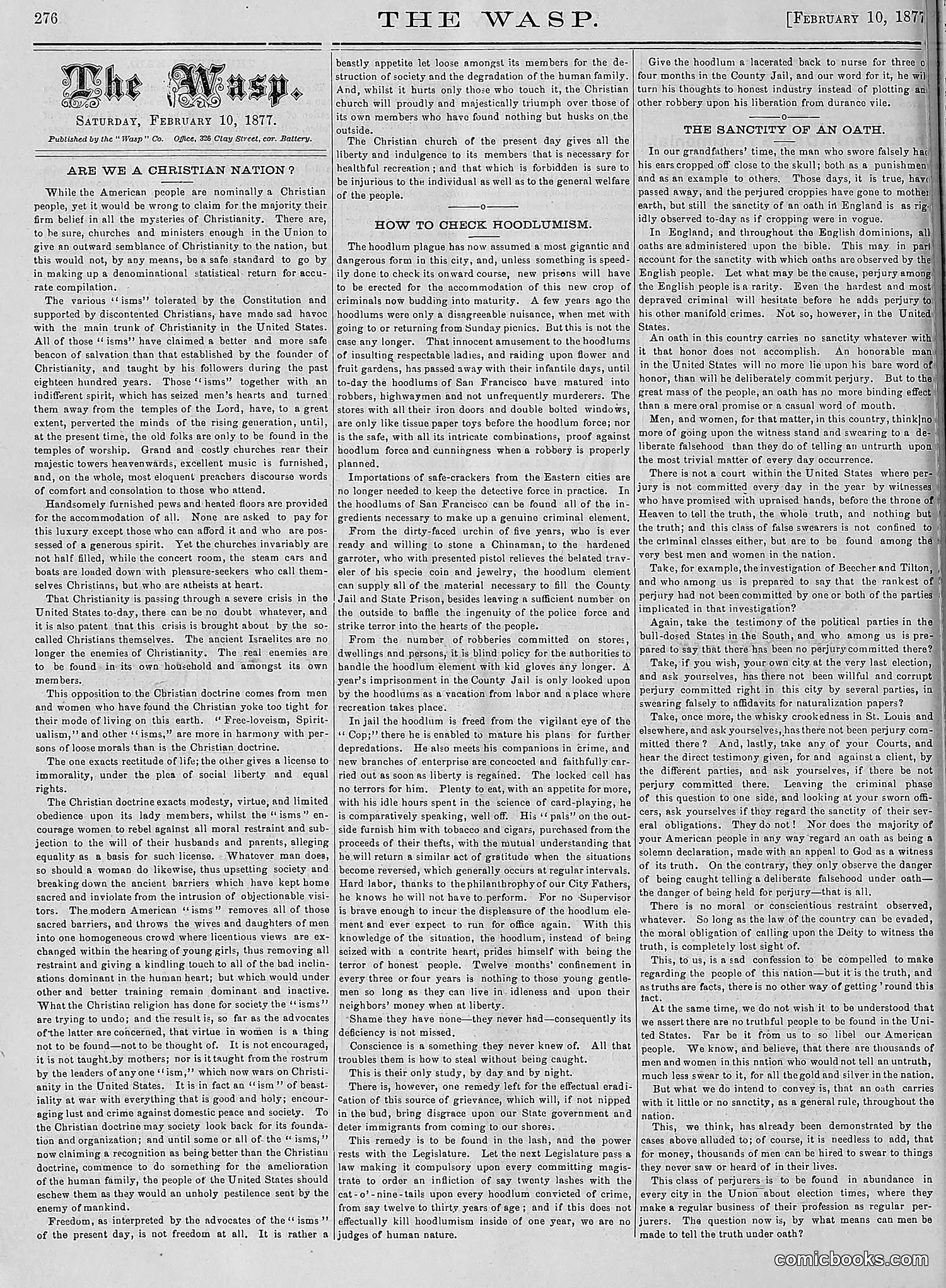 The Wasp — 1877 — page 71 of 378