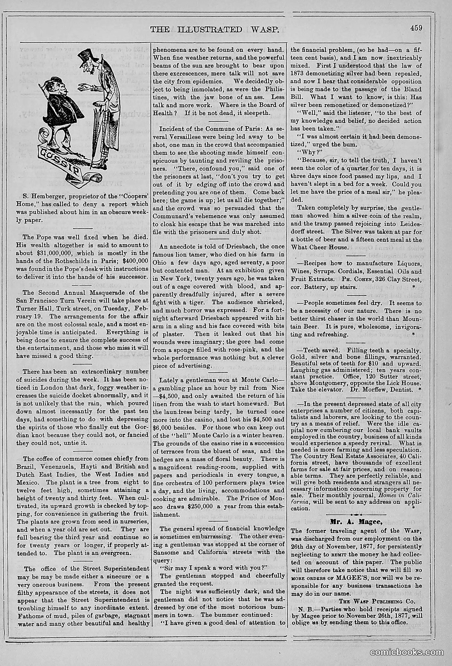 The Wasp — 1878 — page 114 of 500