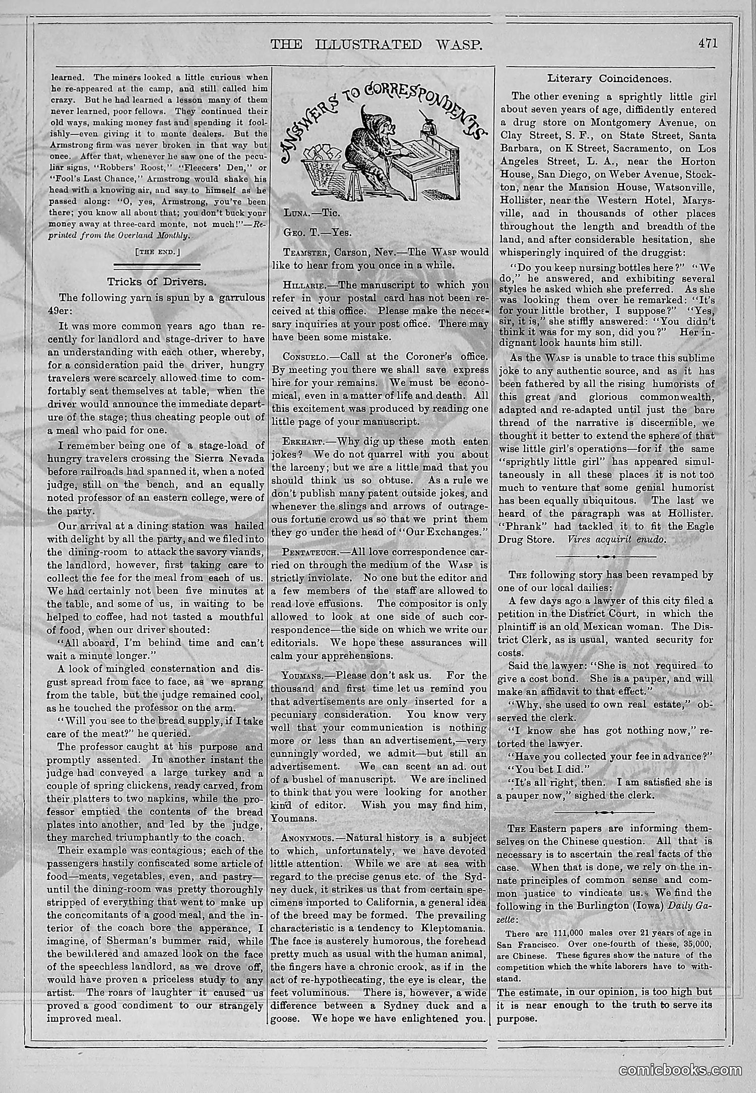 The Wasp — 1878 — page 126 of 500