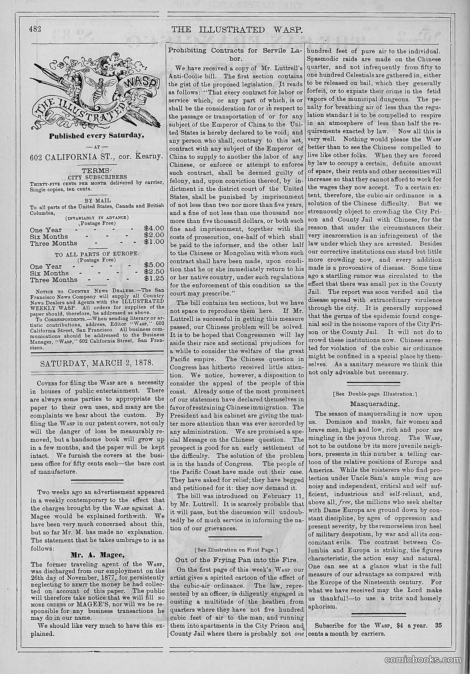 The Wasp — 1878 — page 137 of 500