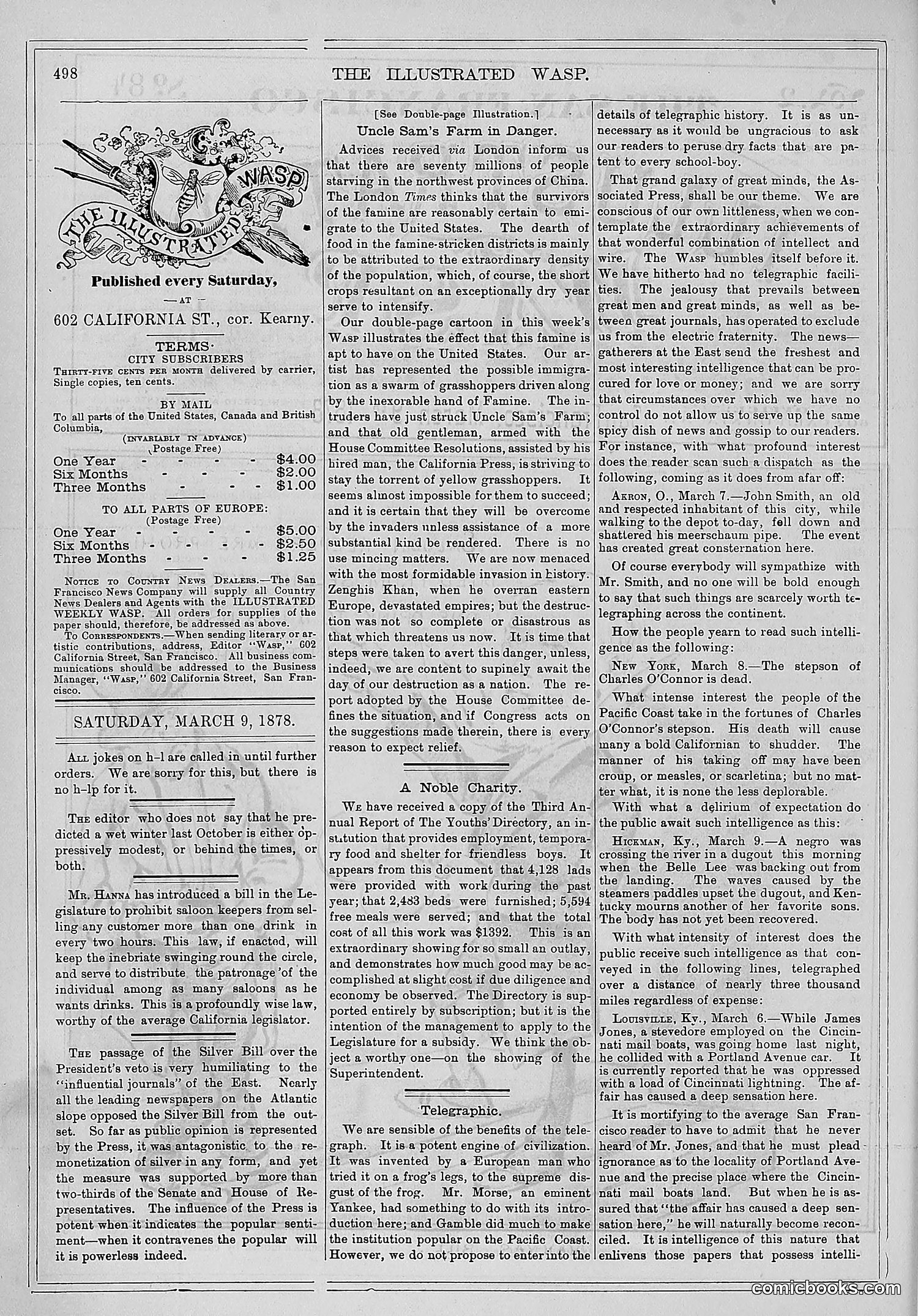 The Wasp — 1878 — page 153 of 500