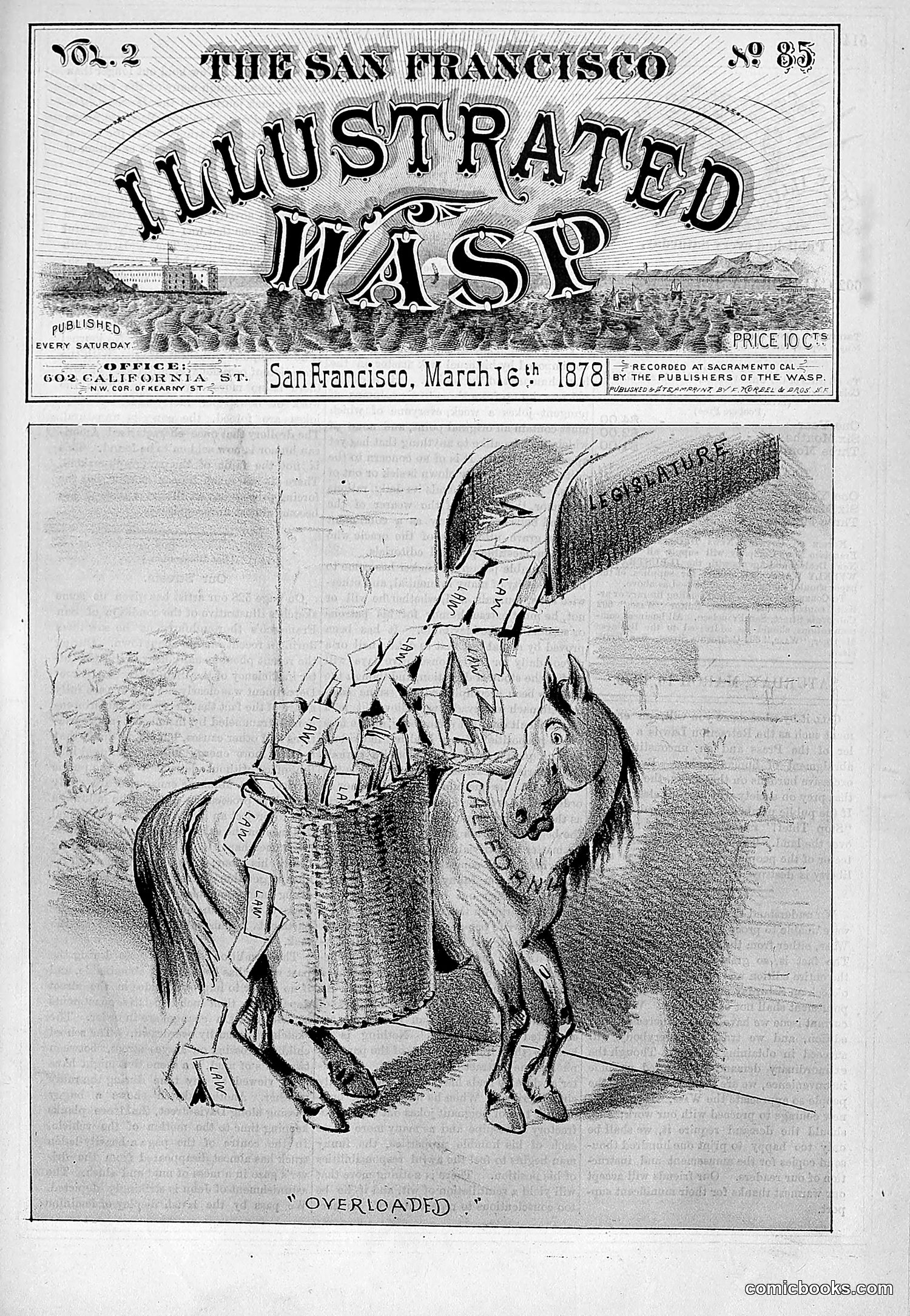 The Wasp — 1878 — page 168 of 500