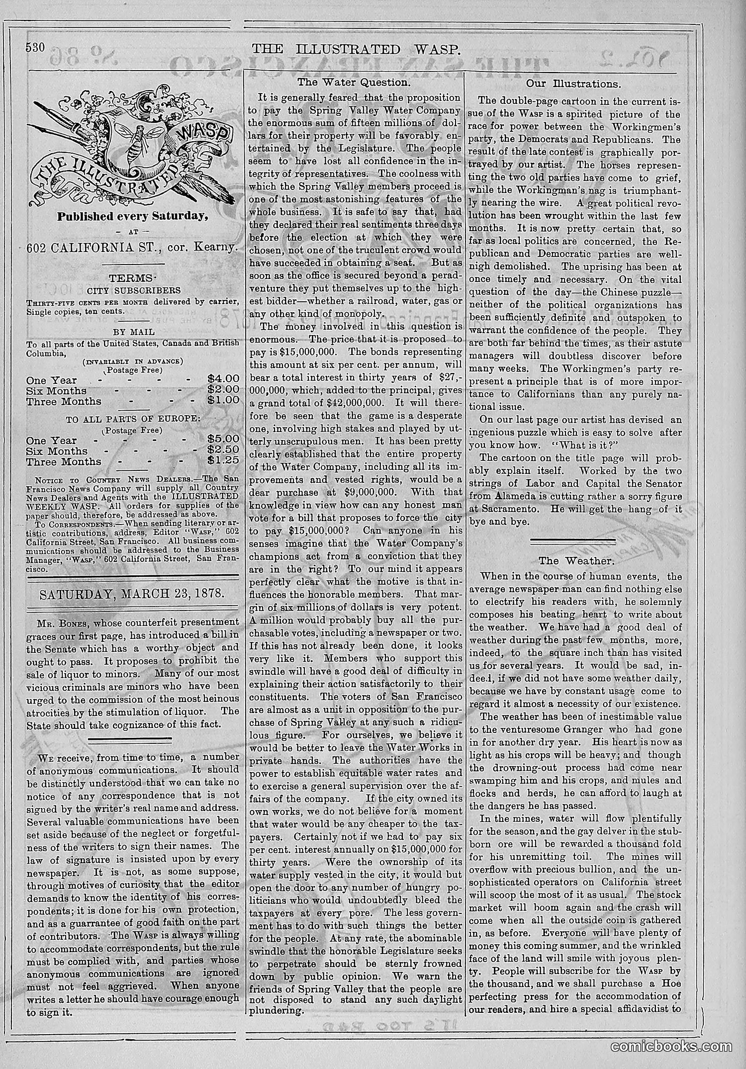 The Wasp — 1878 — page 185 of 500