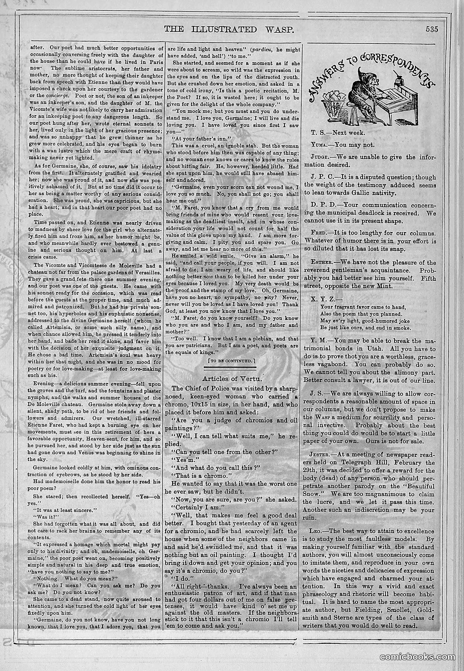 The Wasp — 1878 — page 190 of 500