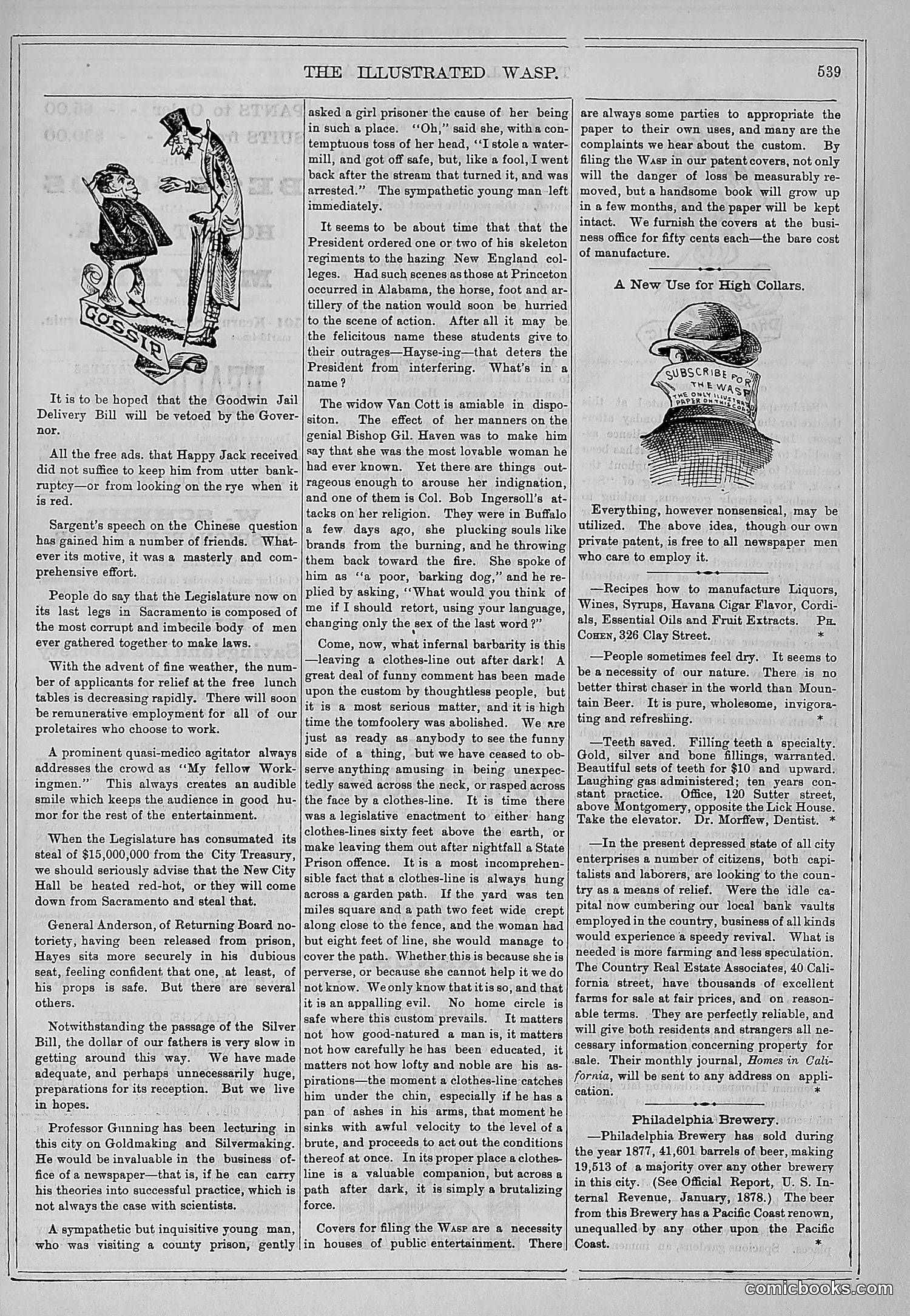 The Wasp — 1878 — page 194 of 500