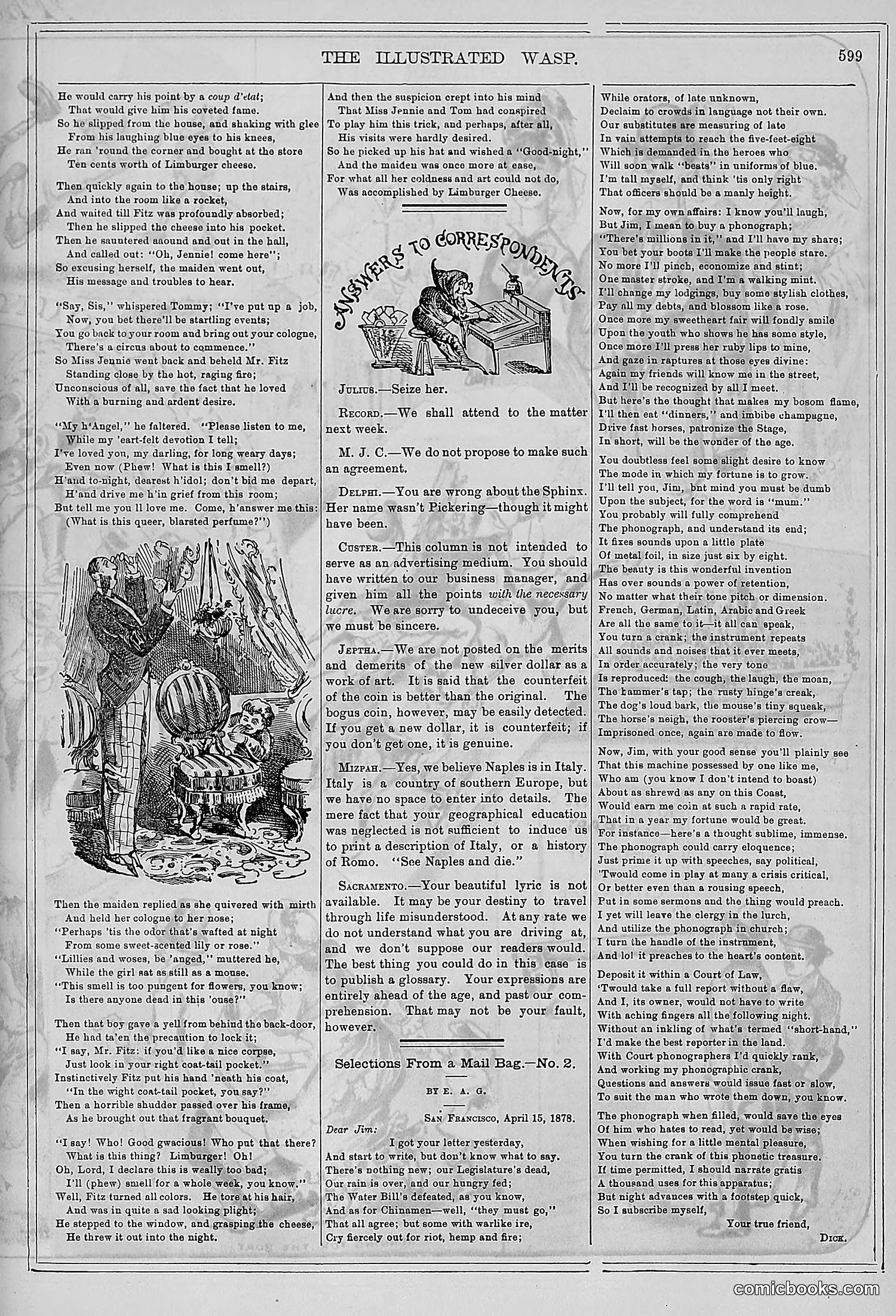 The Wasp — 1878 — page 254 of 500