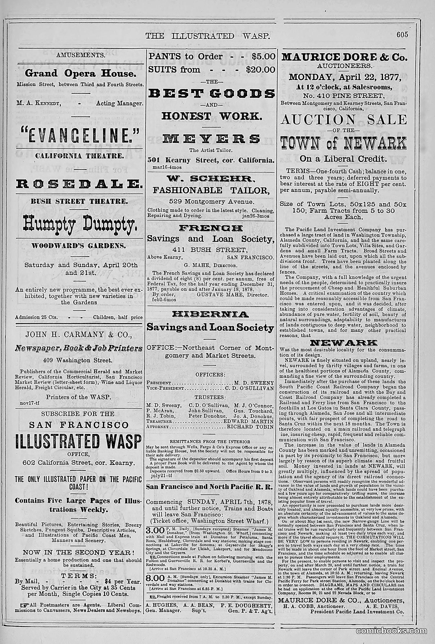 The Wasp — 1878 — page 260 of 500