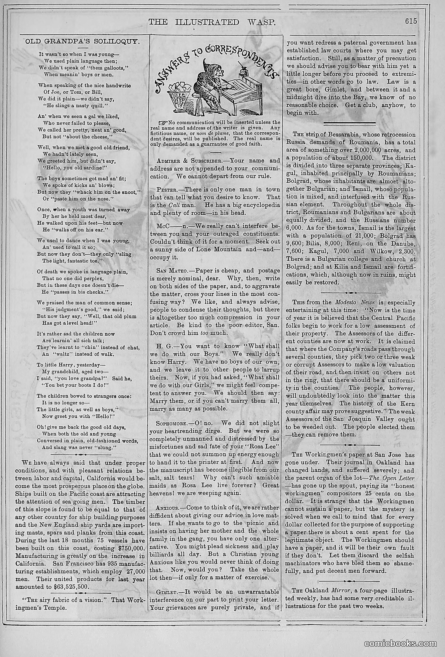The Wasp — 1878 — page 270 of 500