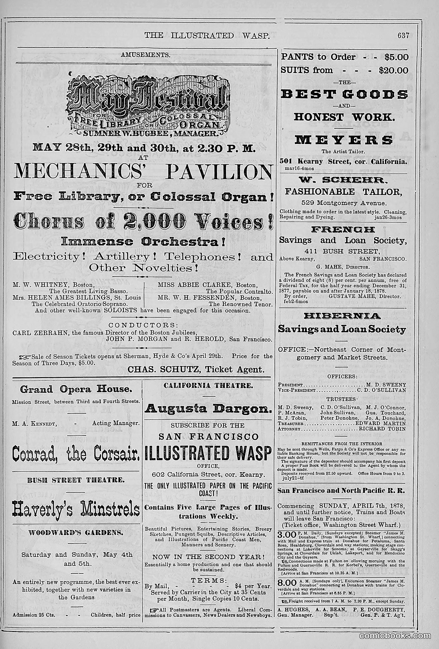 The Wasp — 1878 — page 292 of 500