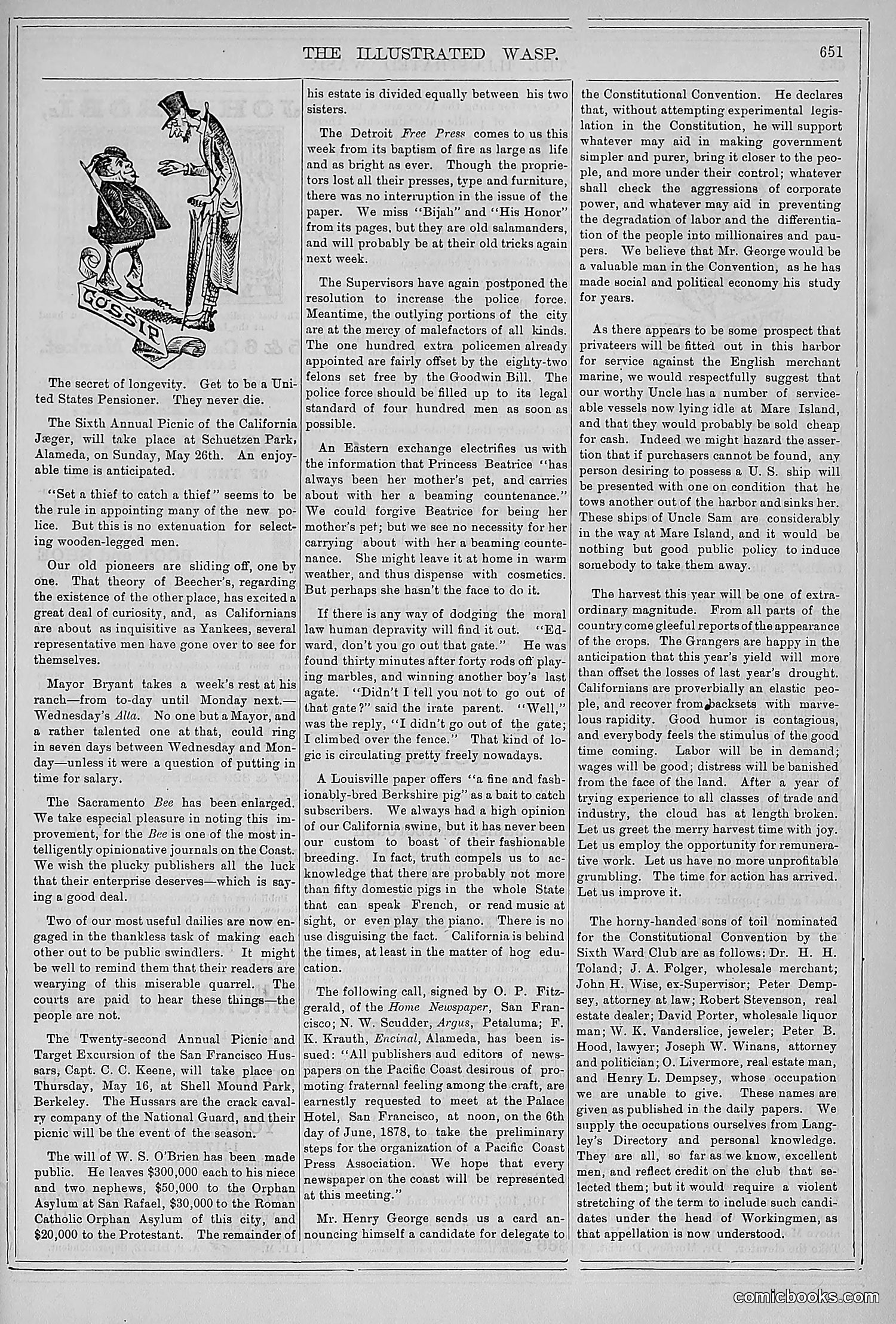The Wasp — 1878 — page 306 of 500