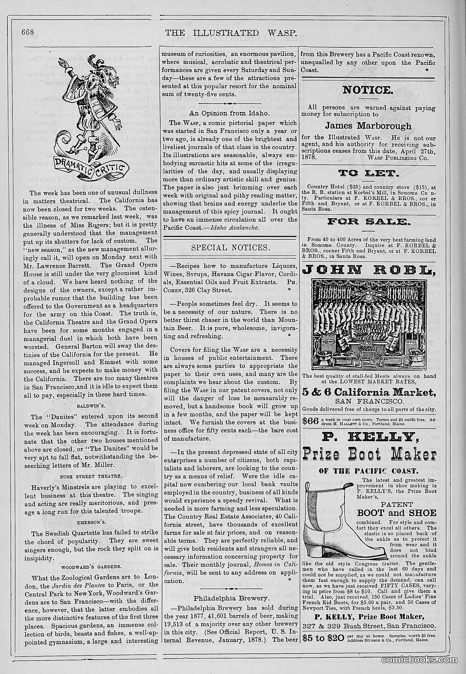 The Wasp — 1878 — page 323 of 500