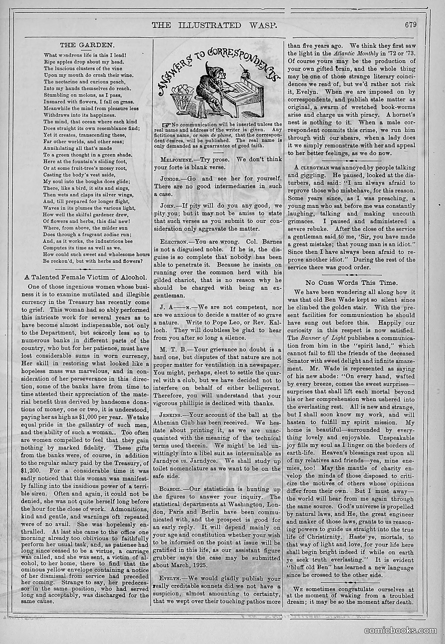 The Wasp — 1878 — page 336 of 500