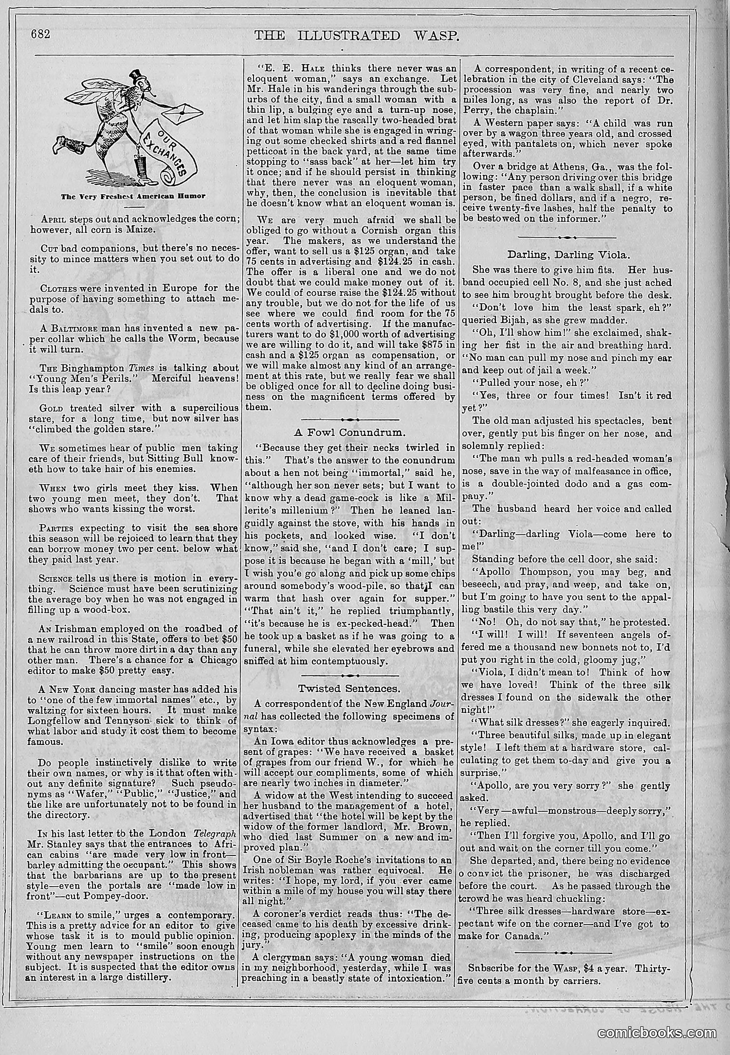 The Wasp — 1878 — page 339 of 500
