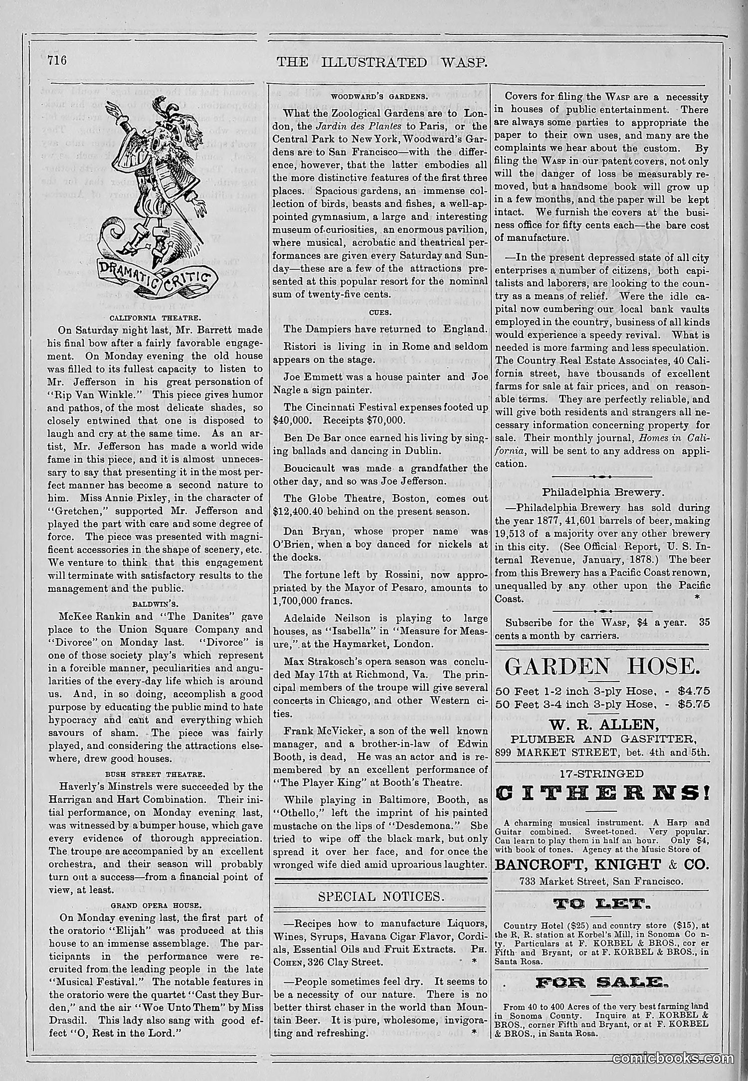 The Wasp — 1878 — page 373 of 500