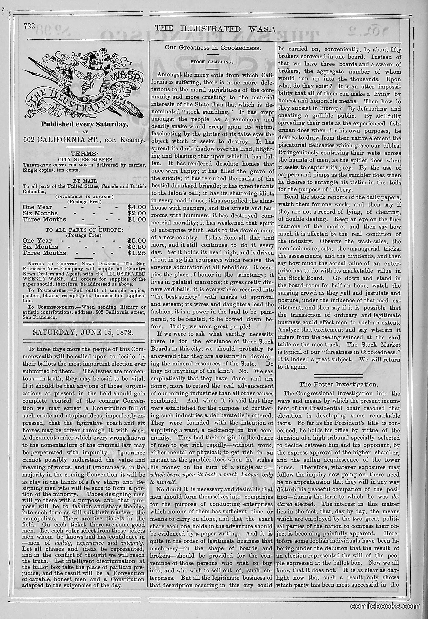 The Wasp — 1878 — page 379 of 500