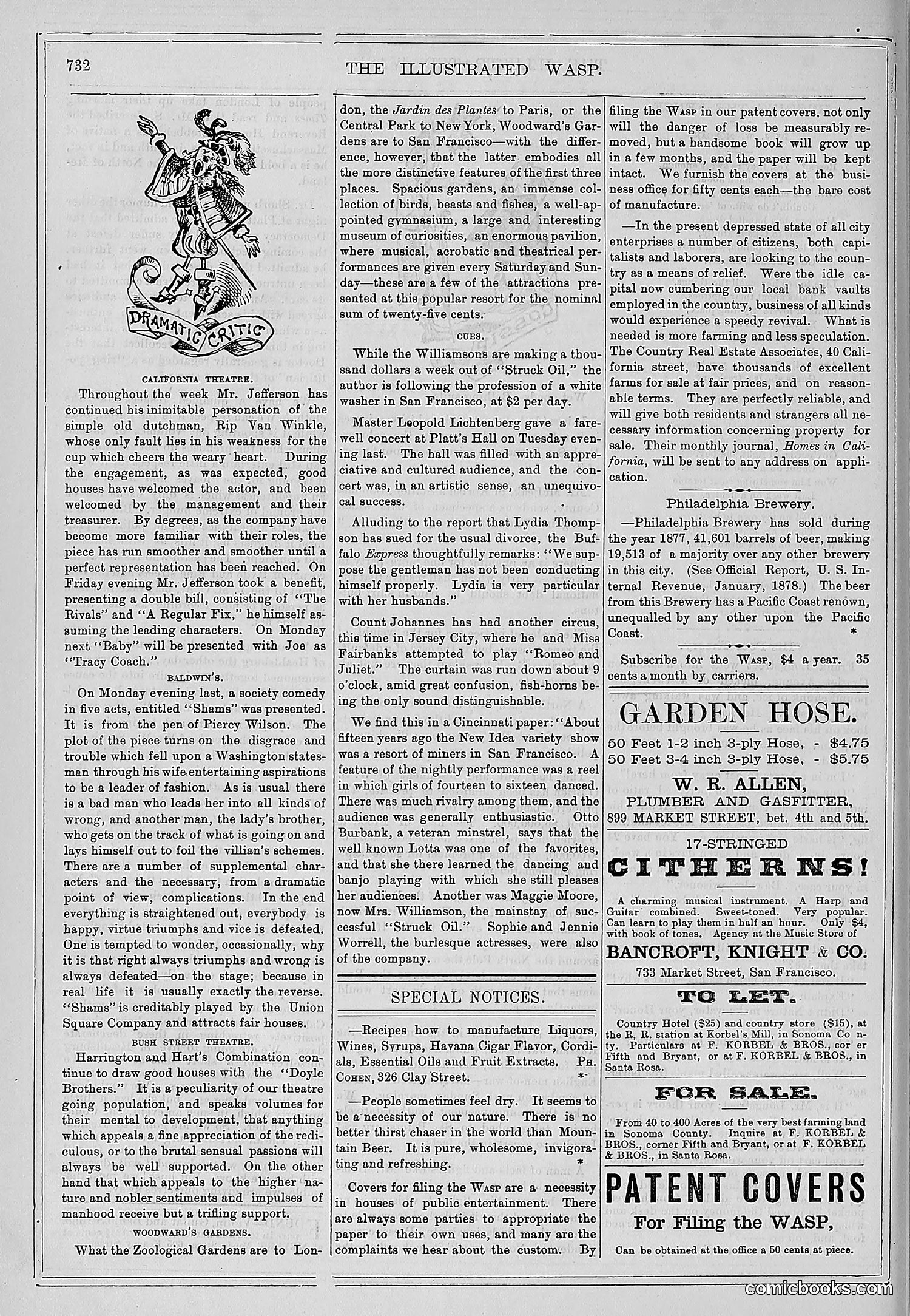 The Wasp — 1878 — page 389 of 500