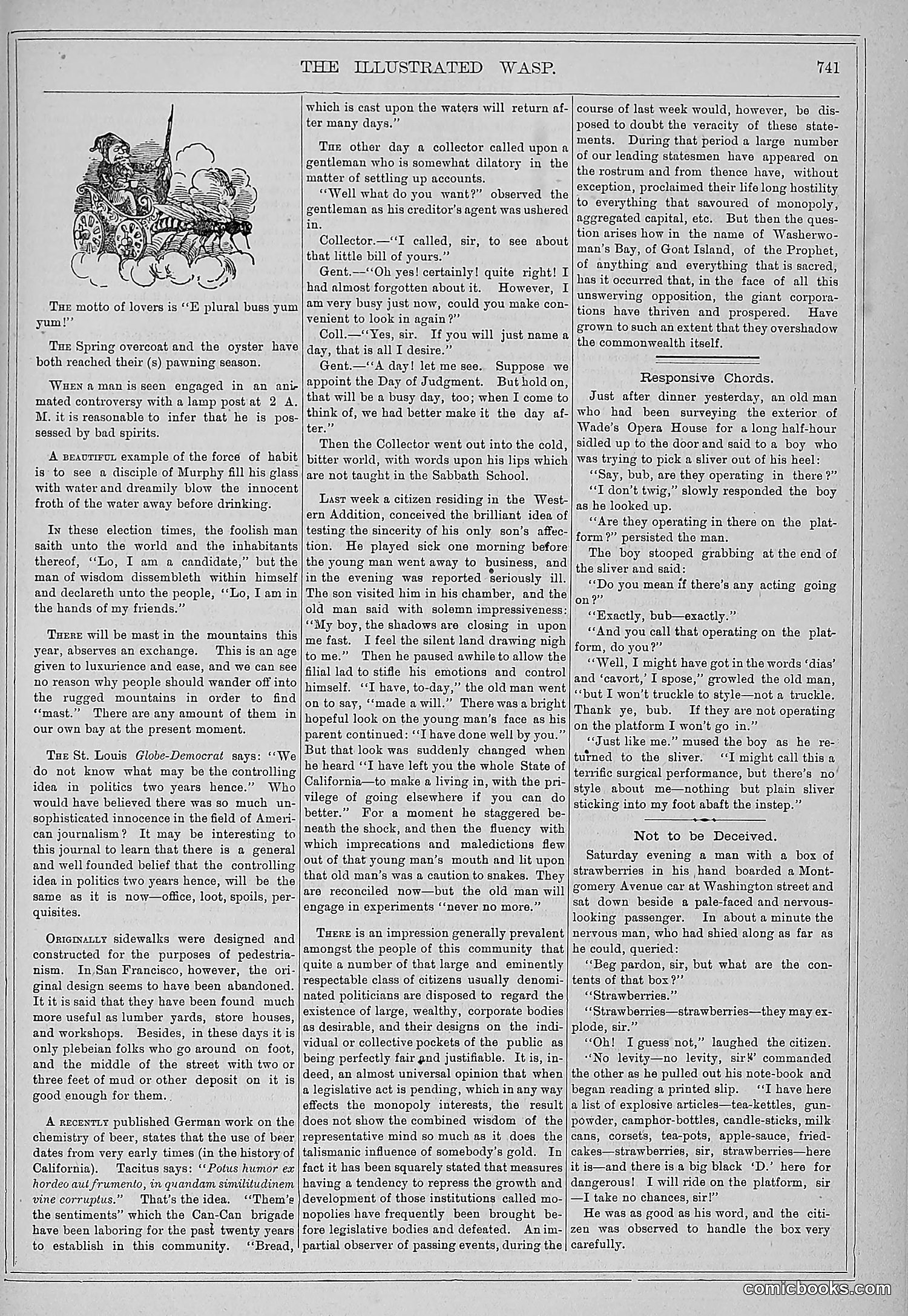 The Wasp — 1878 — page 398 of 500