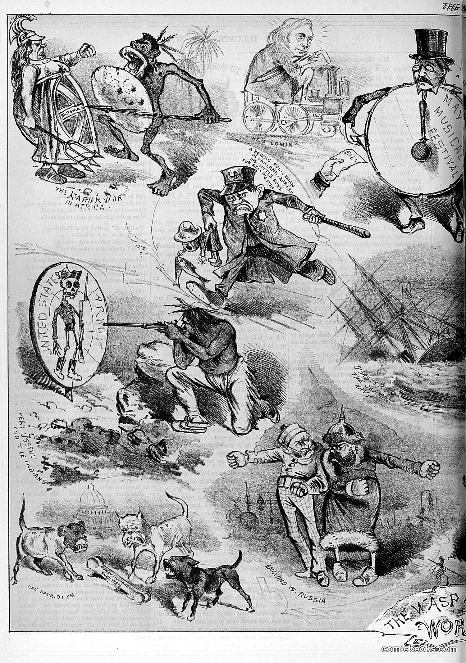 The Wasp — 1878 — page 401 of 500