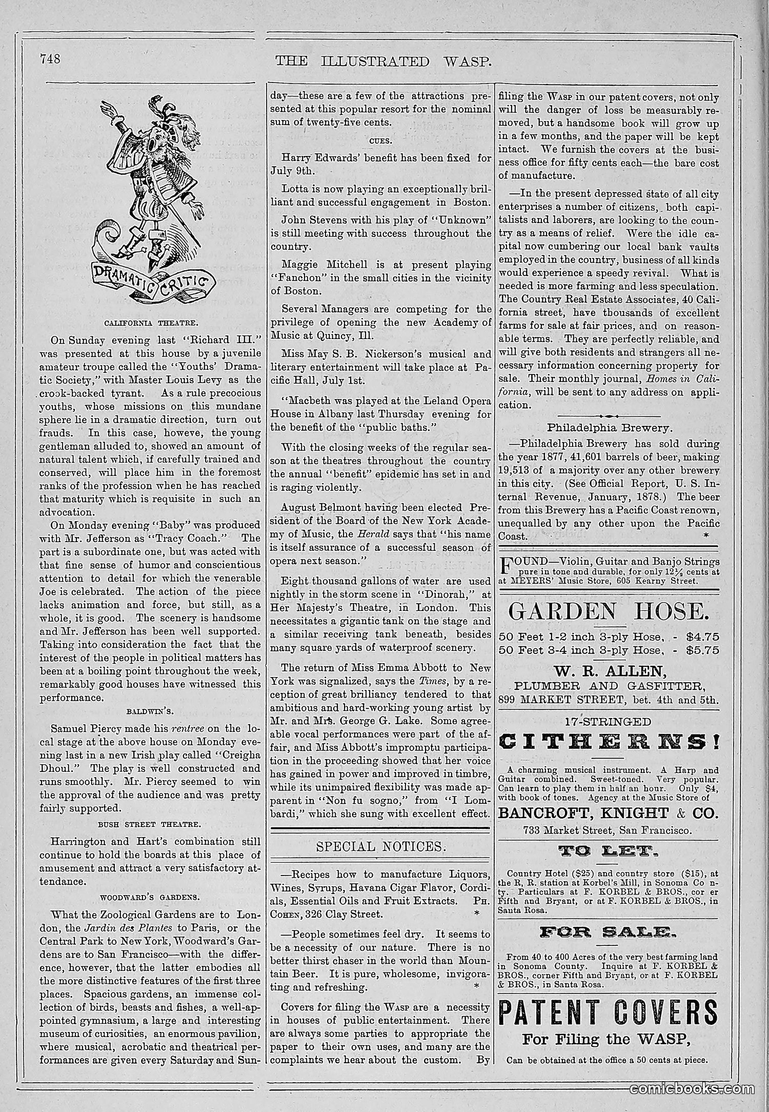 The Wasp — 1878 — page 405 of 500