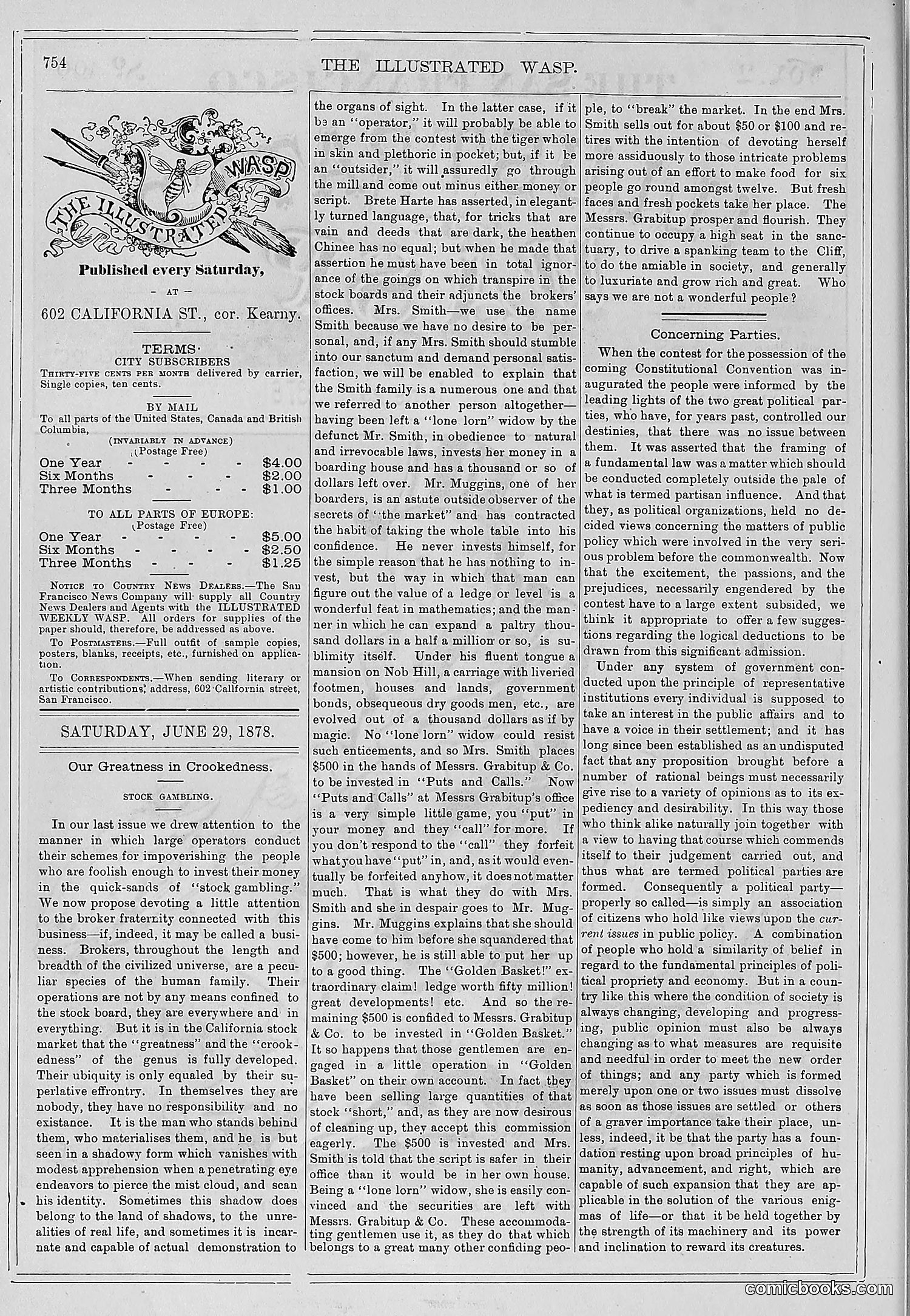 The Wasp — 1878 — page 411 of 500