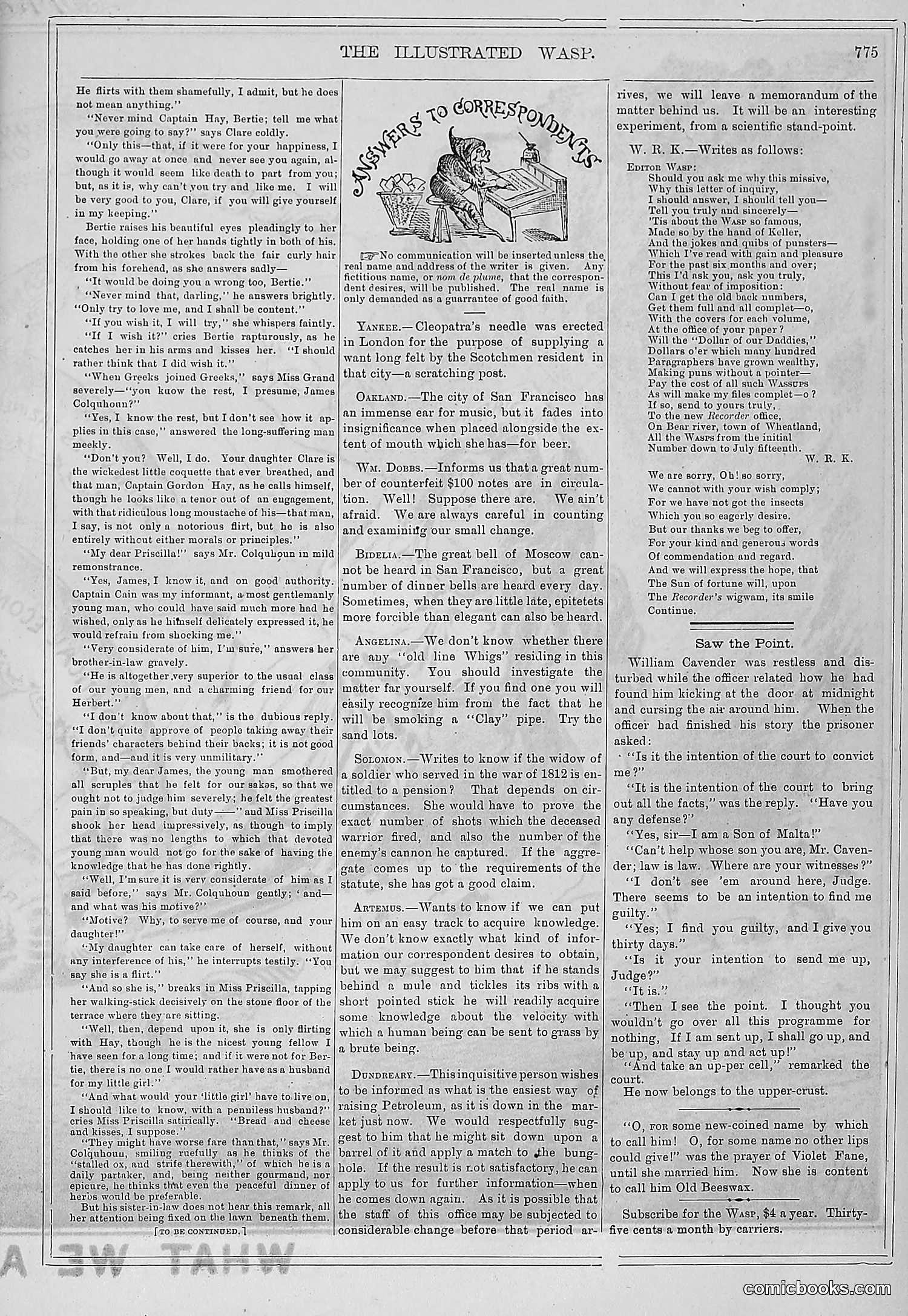 The Wasp — 1878 — page 432 of 500