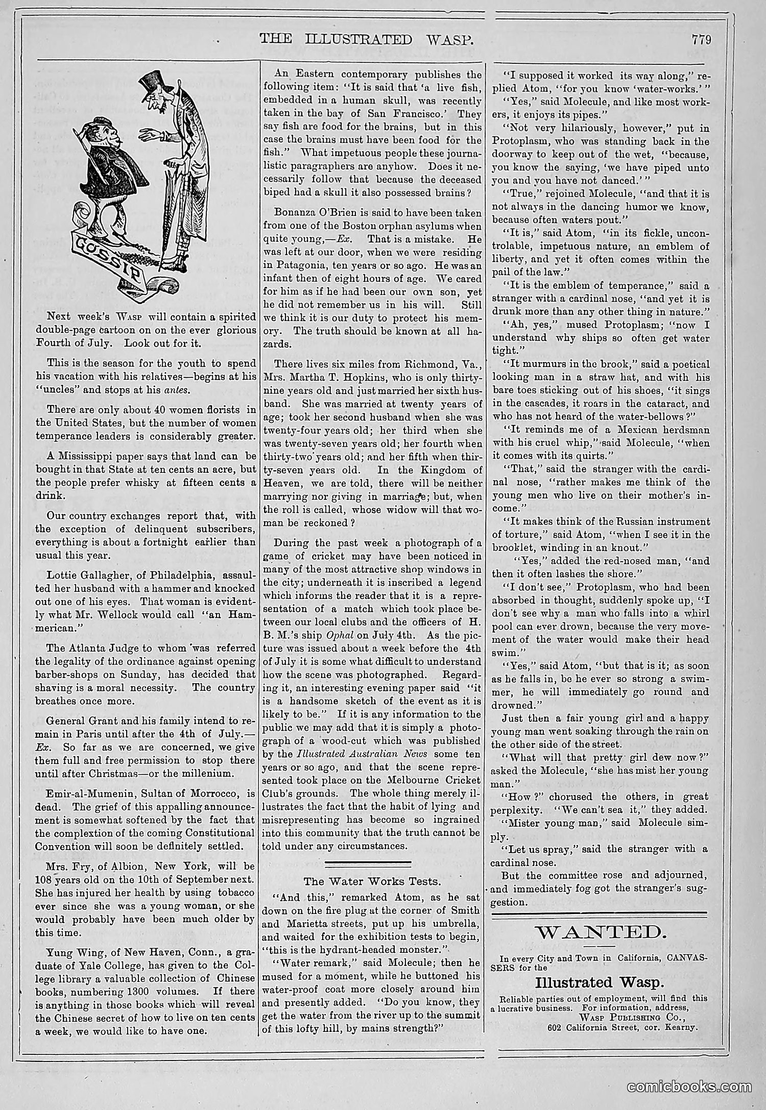 The Wasp — 1878 — page 436 of 500
