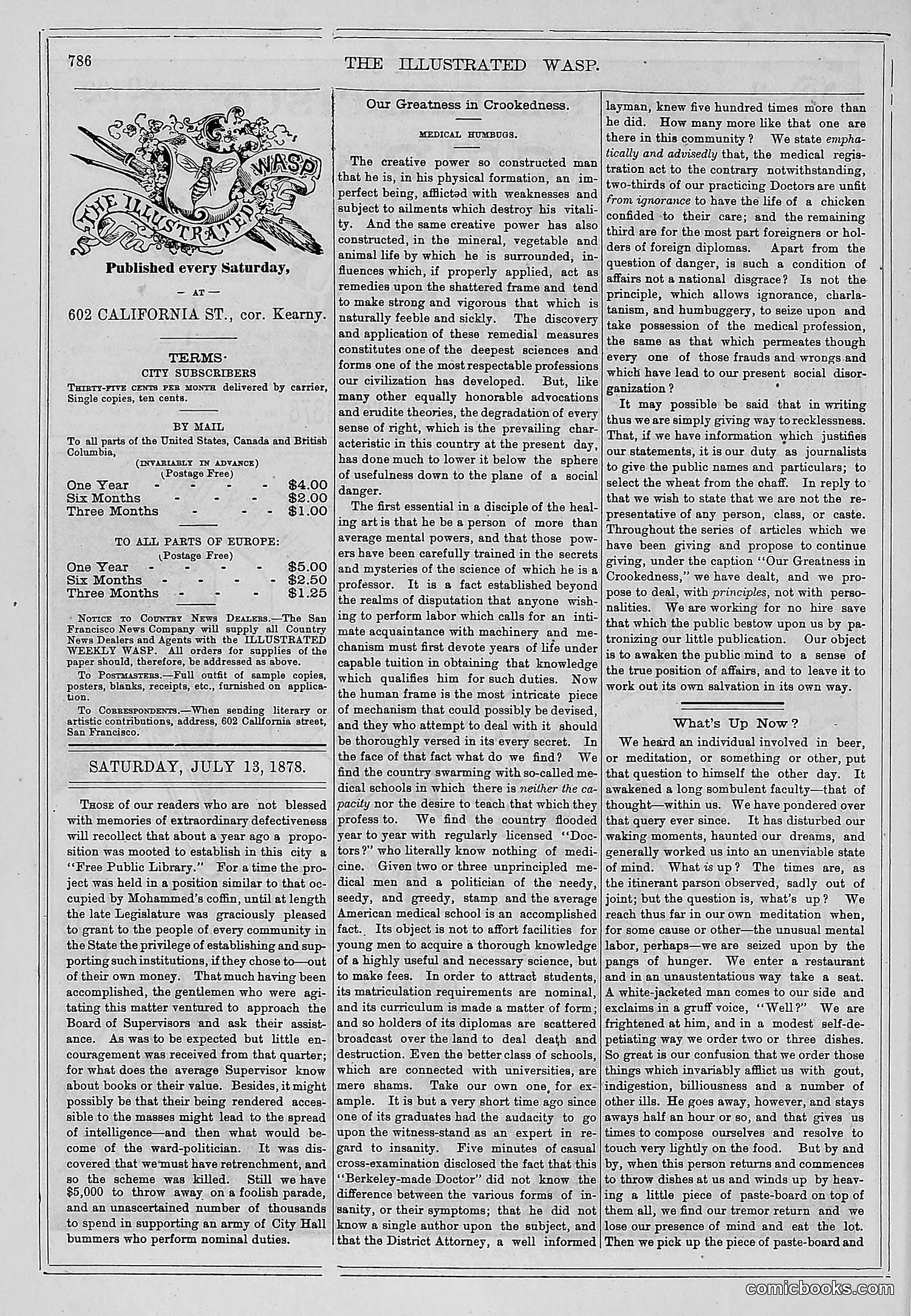 The Wasp — 1878 — page 443 of 500