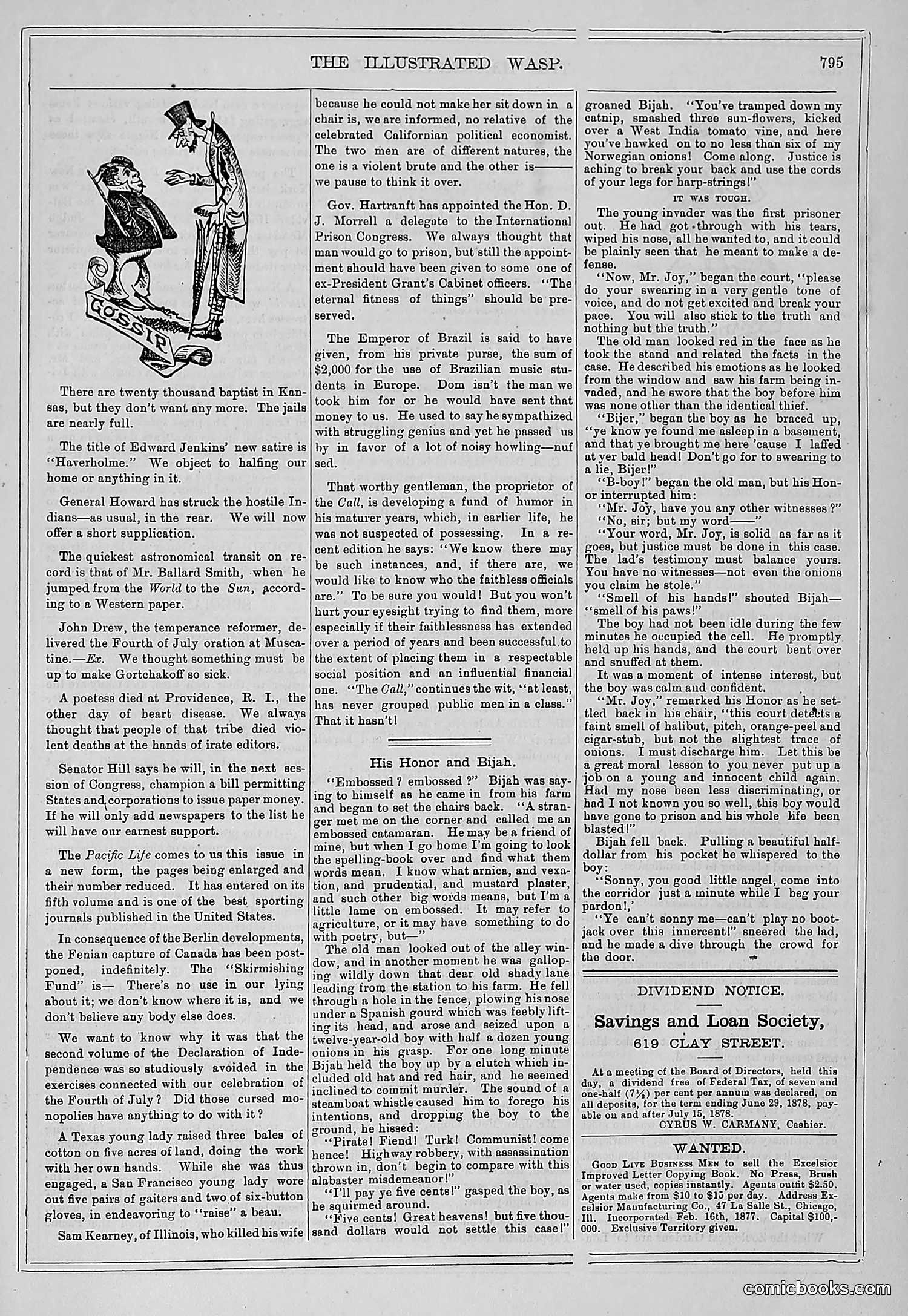 The Wasp — 1878 — page 452 of 500