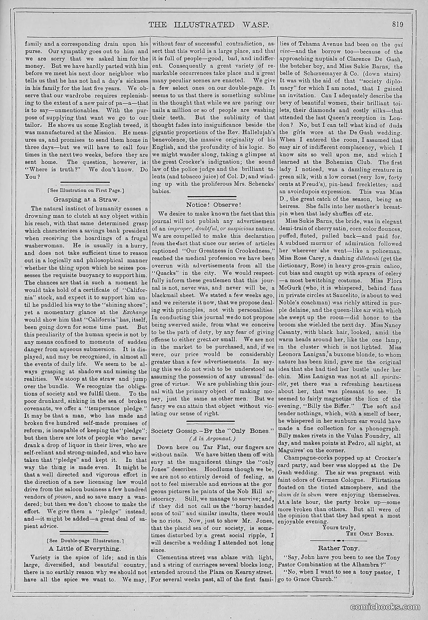 The Wasp — 1878 — page 476 of 500