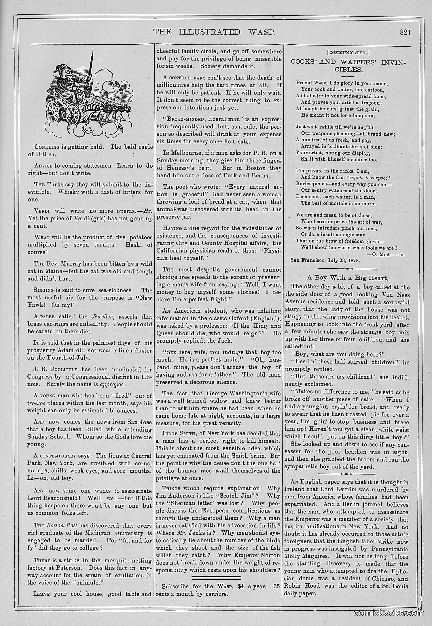The Wasp — 1878 — page 478 of 500
