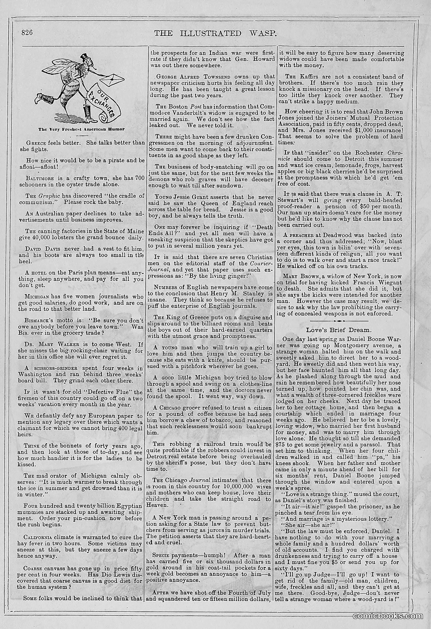 The Wasp — 1878 — page 483 of 500