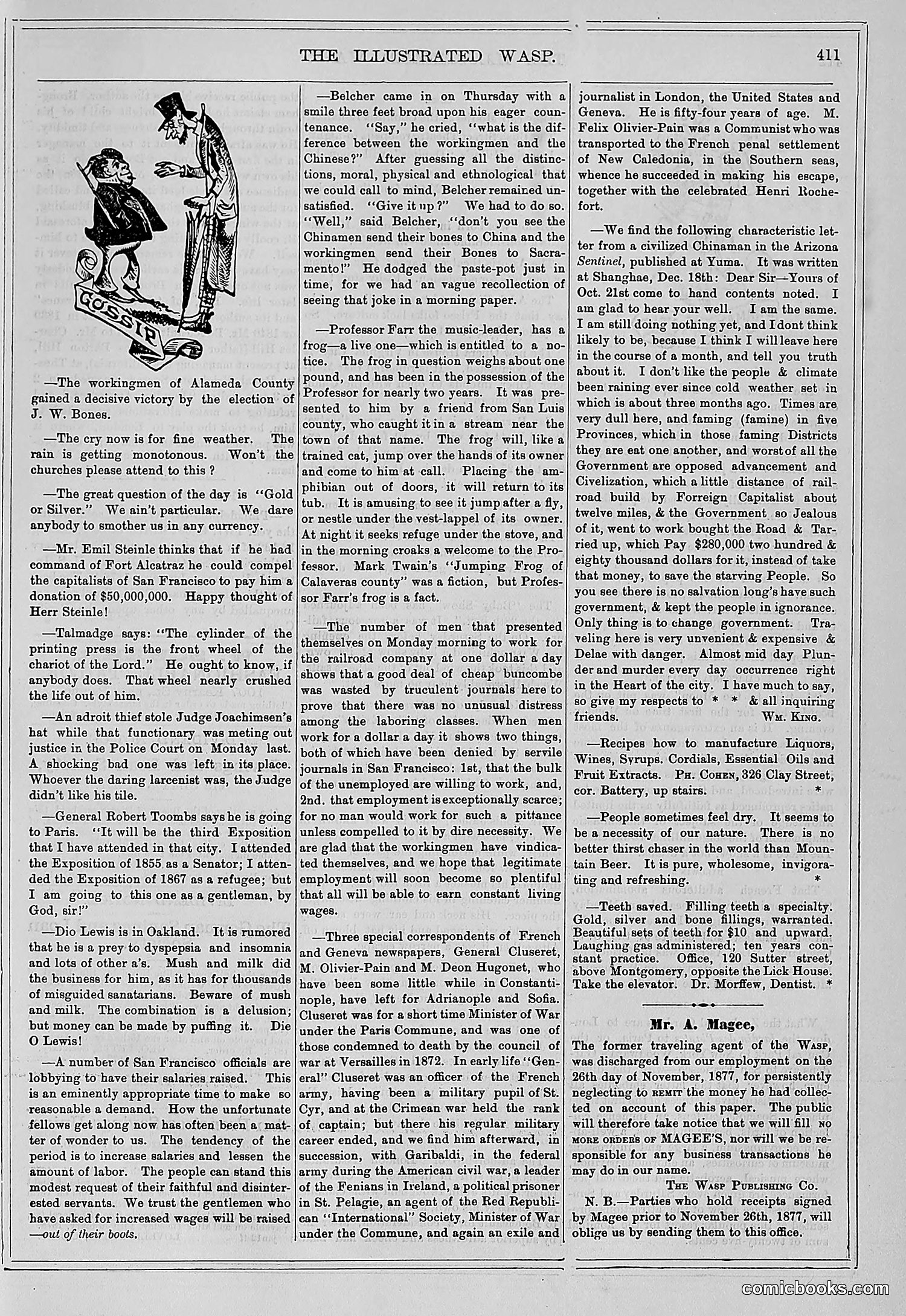 The Wasp — 1878 — page 66 of 500