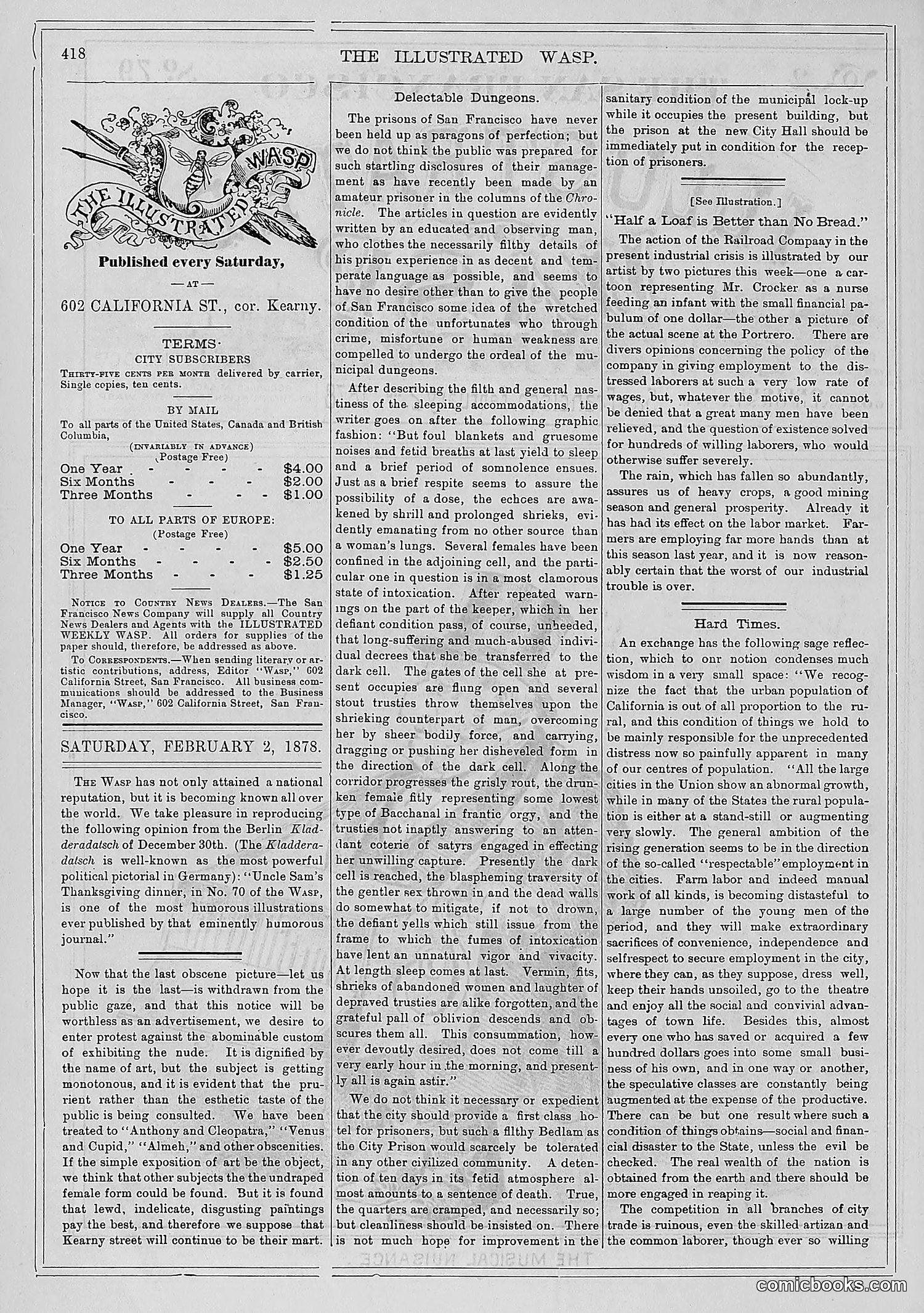 The Wasp — 1878 — page 73 of 500