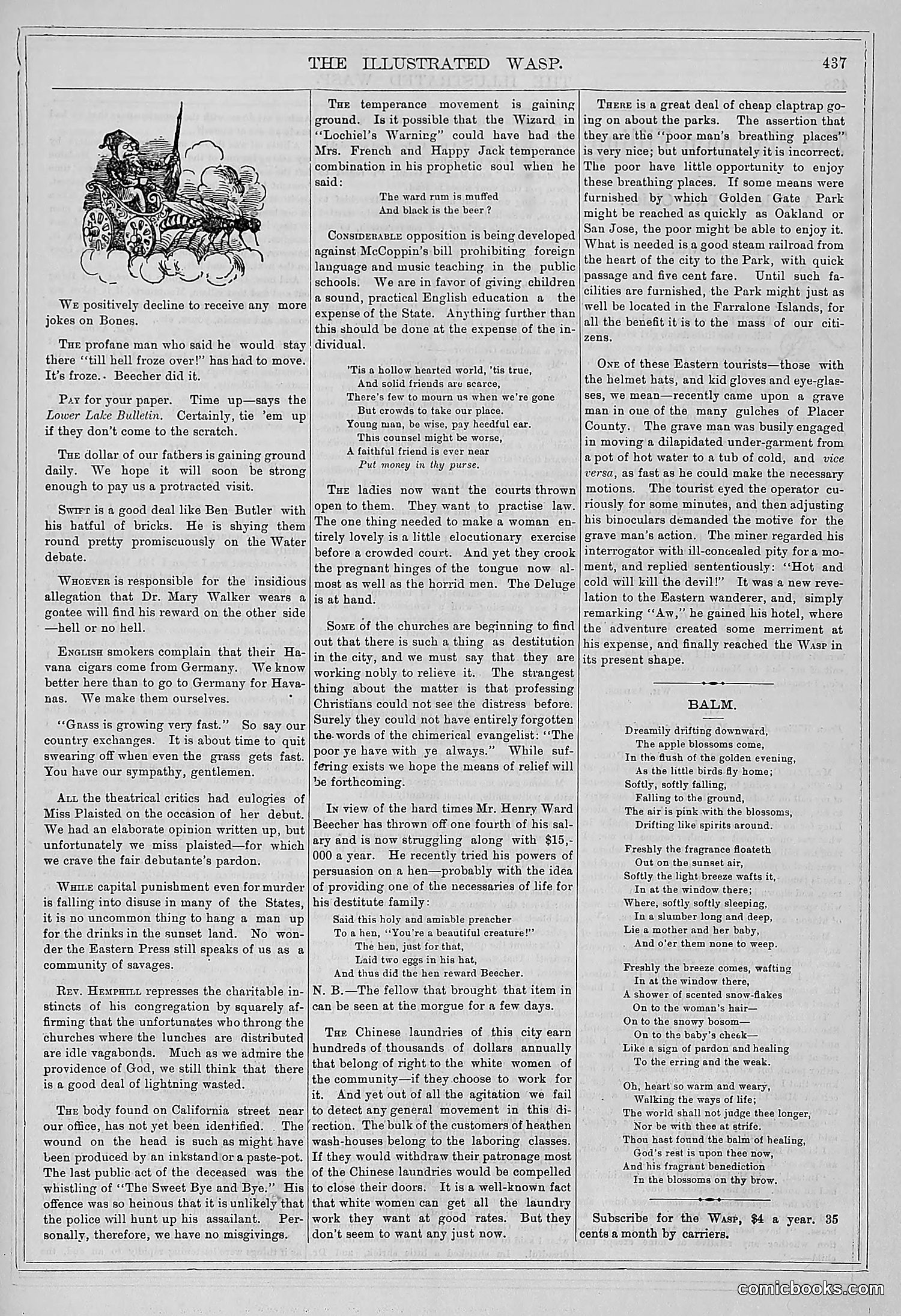 The Wasp — 1878 — page 92 of 500