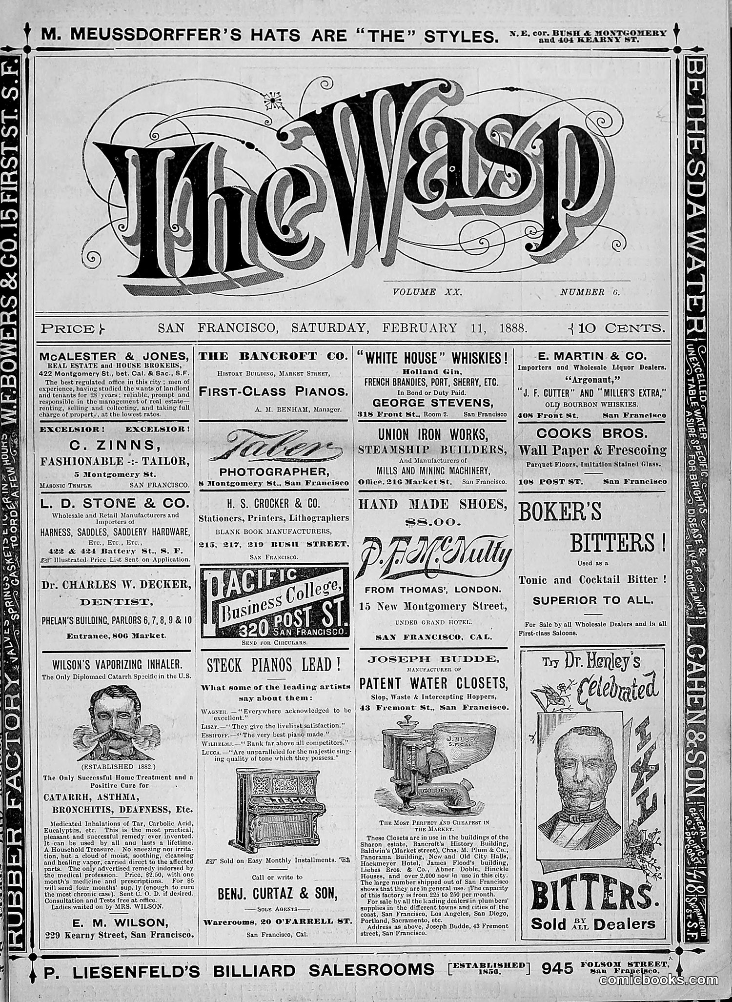 The Wasp — 1888 — page 108 of 526